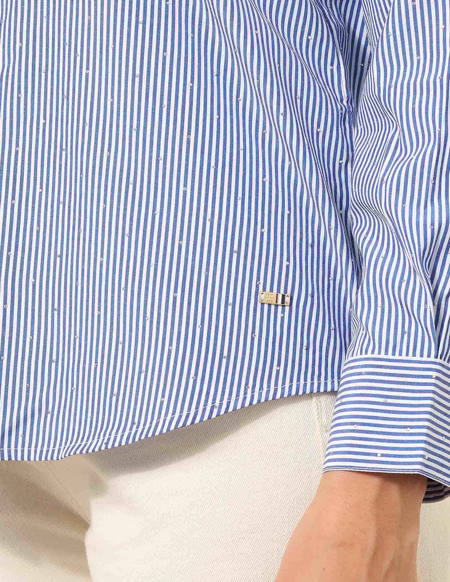 Vertical Striped Regular Fit Shirt Multi - U.S. Polo Assn. India | Large