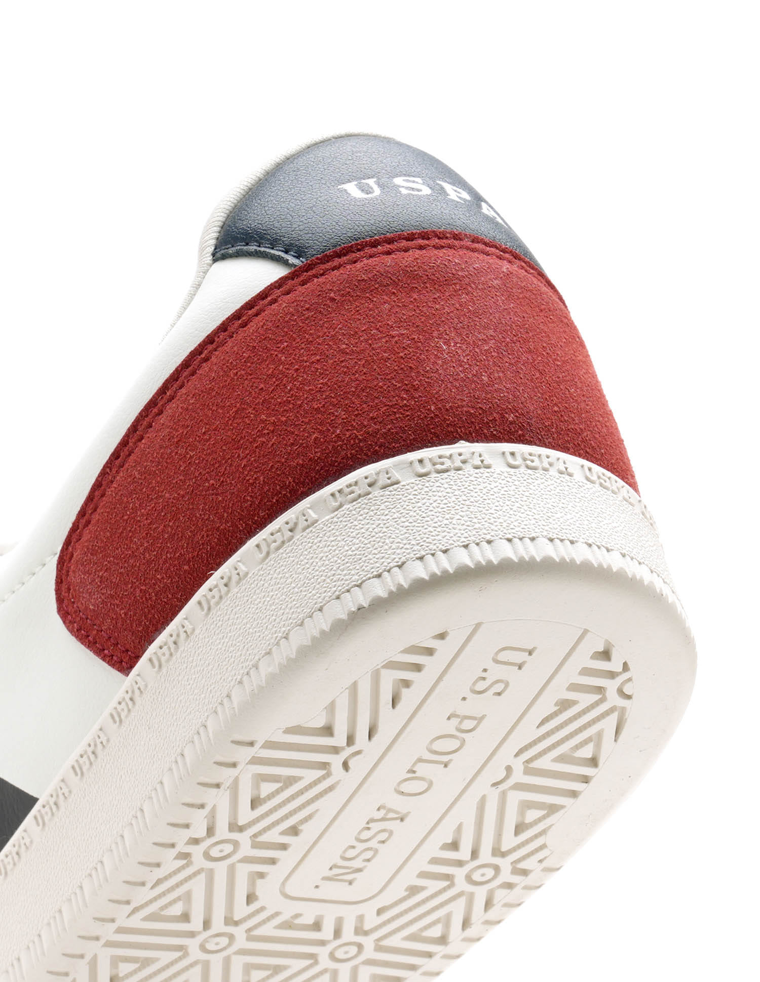 Men Hilton Suede Colourblocked Sneakers Multi-colour - U.S. Polo Assn. India | Large