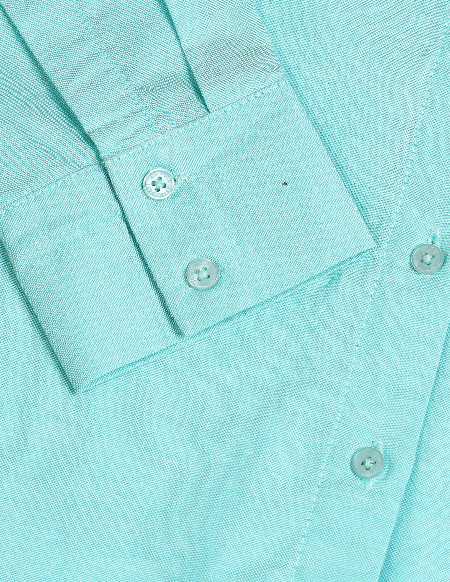 Pure Cotton Oxford Shirt Green - U.S. POLO ASSN. | Large