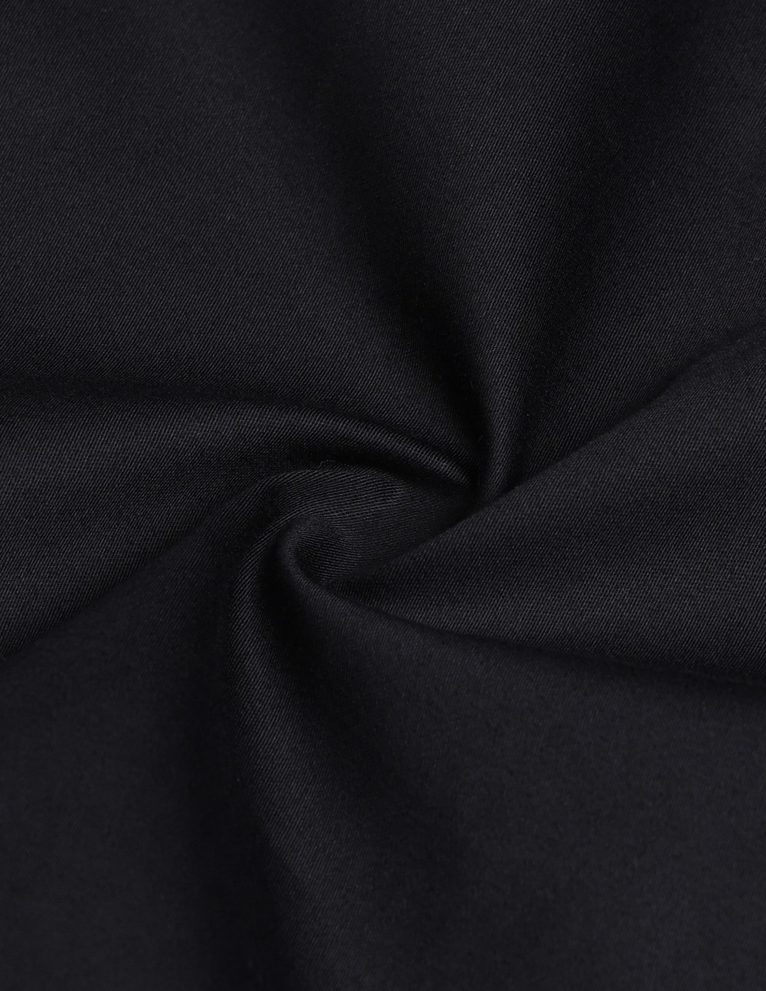 Satin Tailored Fit Shirt Black - U.S. Polo Assn. India | Large