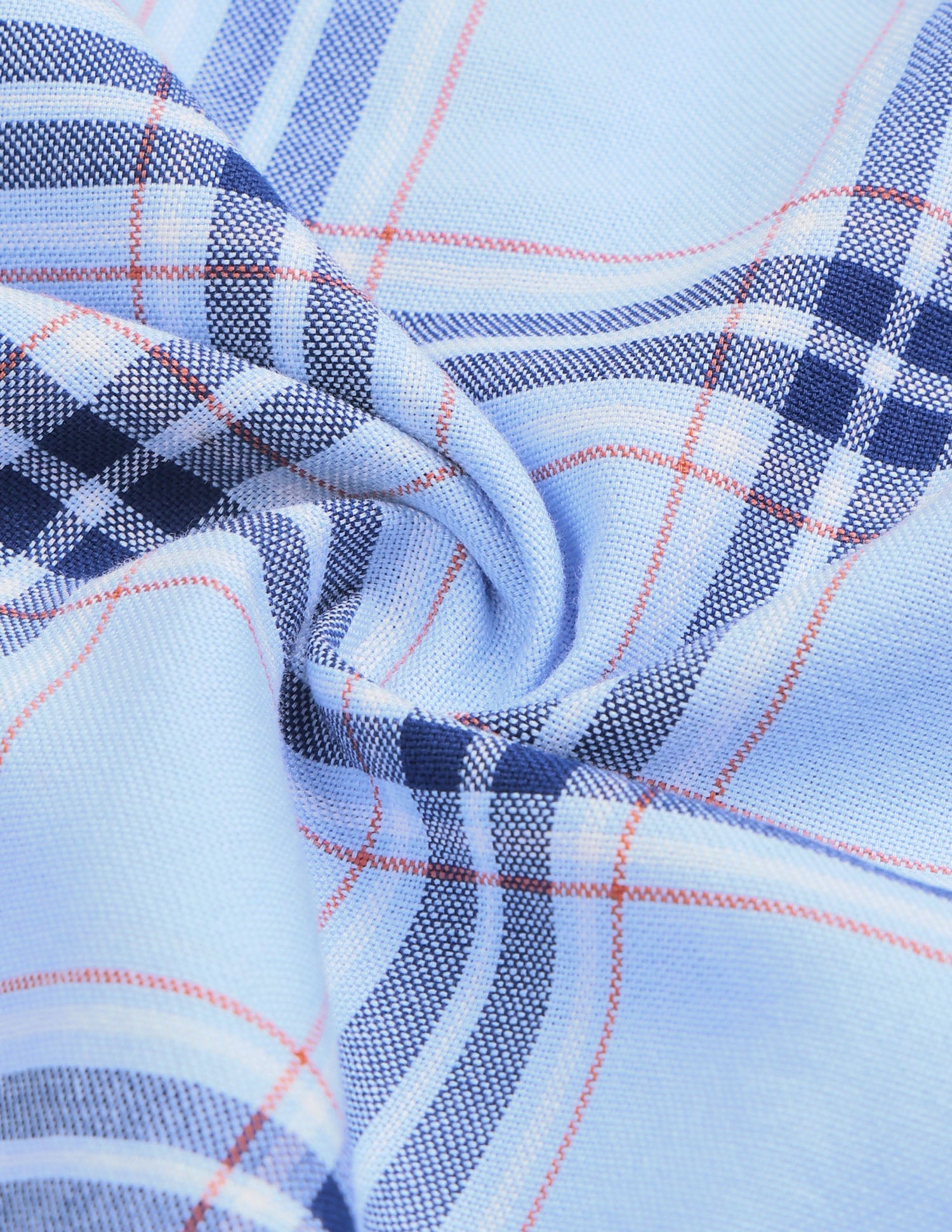 Tartan Checked Oxford Shirt Blue - U.S. Polo Assn. India | Large