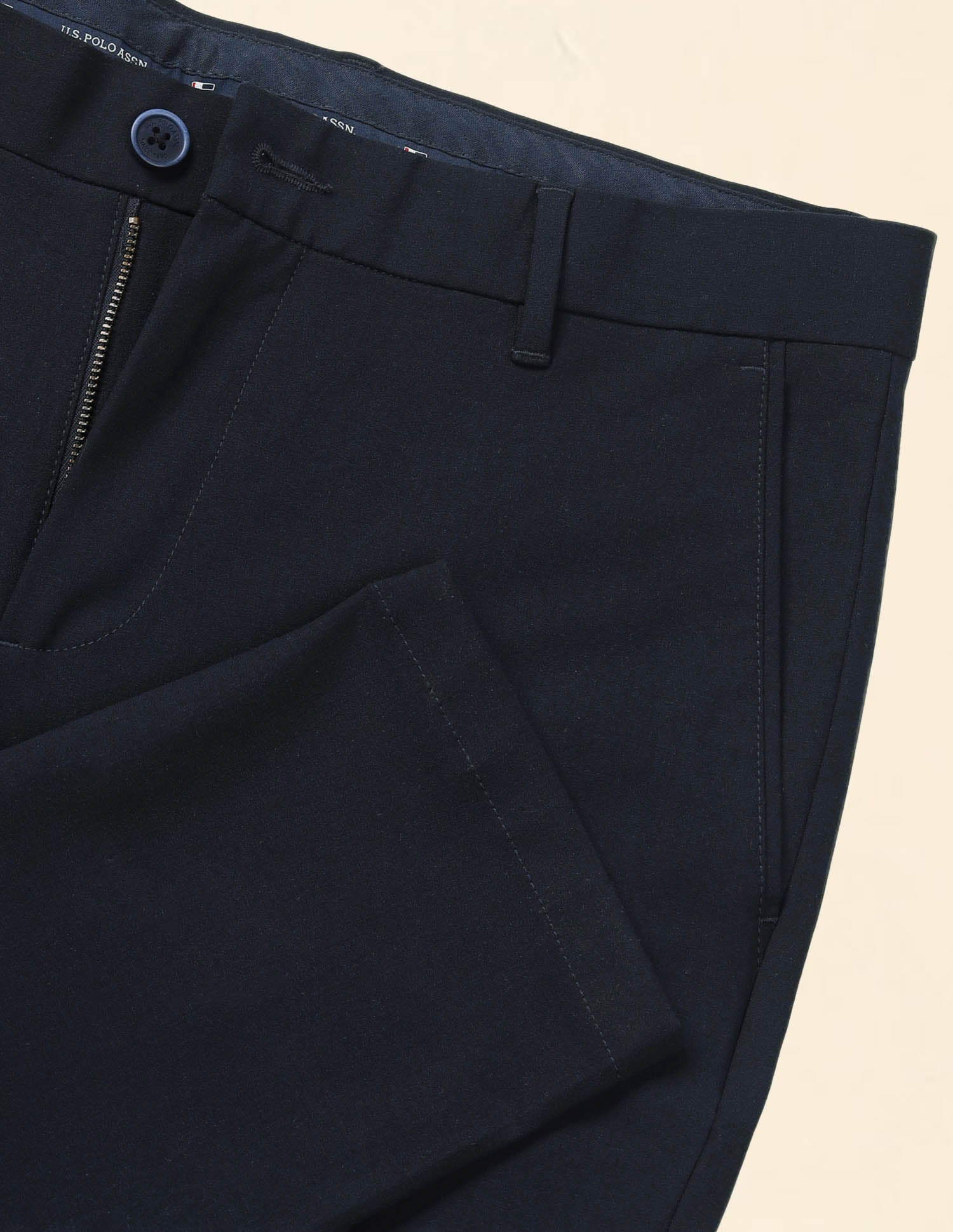 Bi Stretch Austin Slim Fit Chinos Navy - U.S. POLO ASSN. | Large