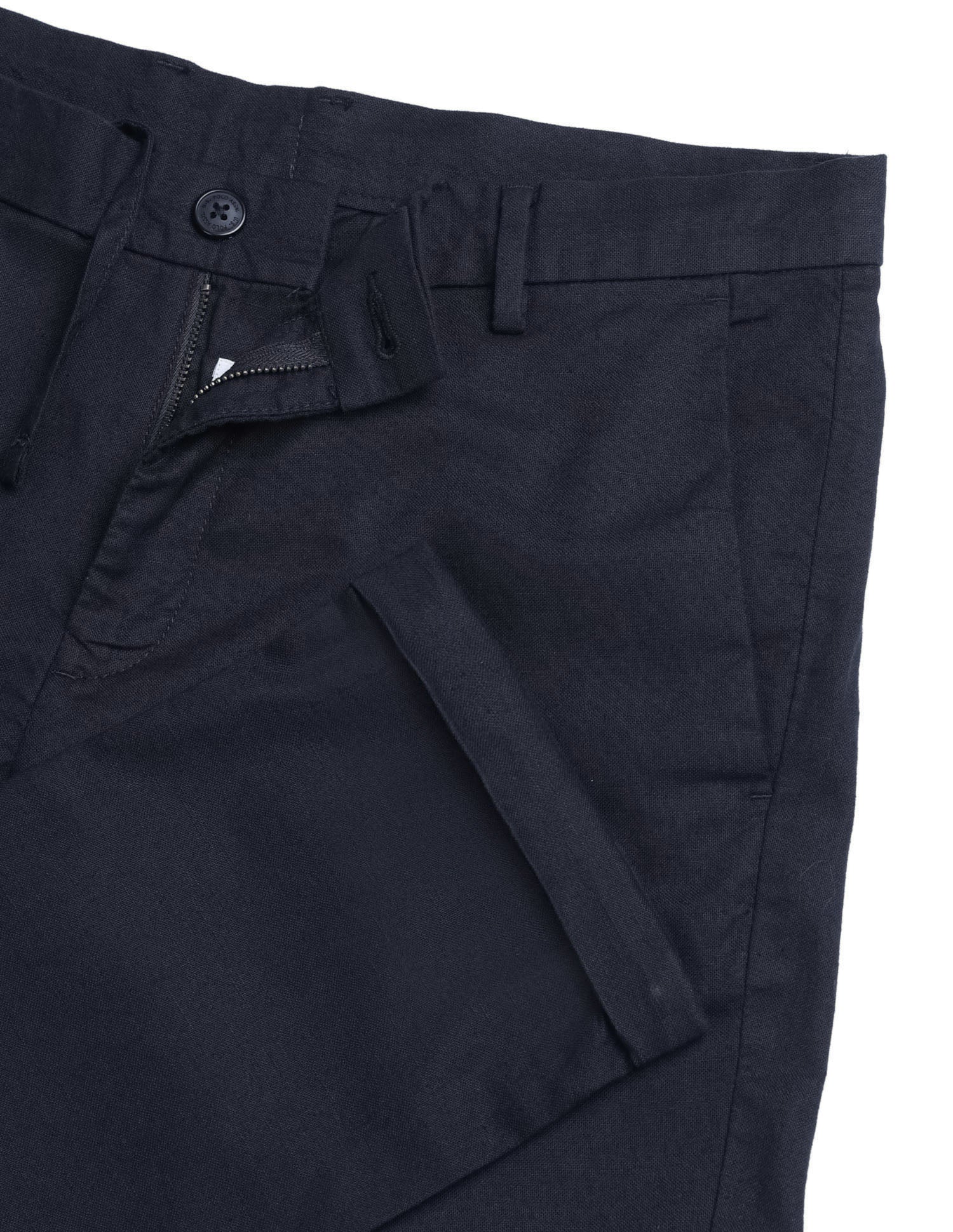 Mid Rise Denver Slim Fit Trousers Navy - U.S. Polo Assn. India | Large