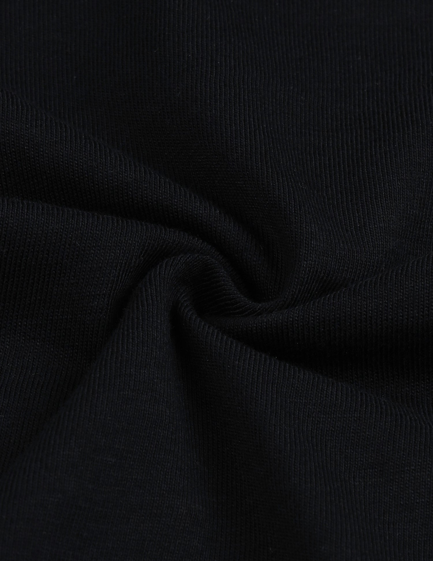 Slim Fit Solid T-Shirt Black - U.S. Polo Assn. India | Large