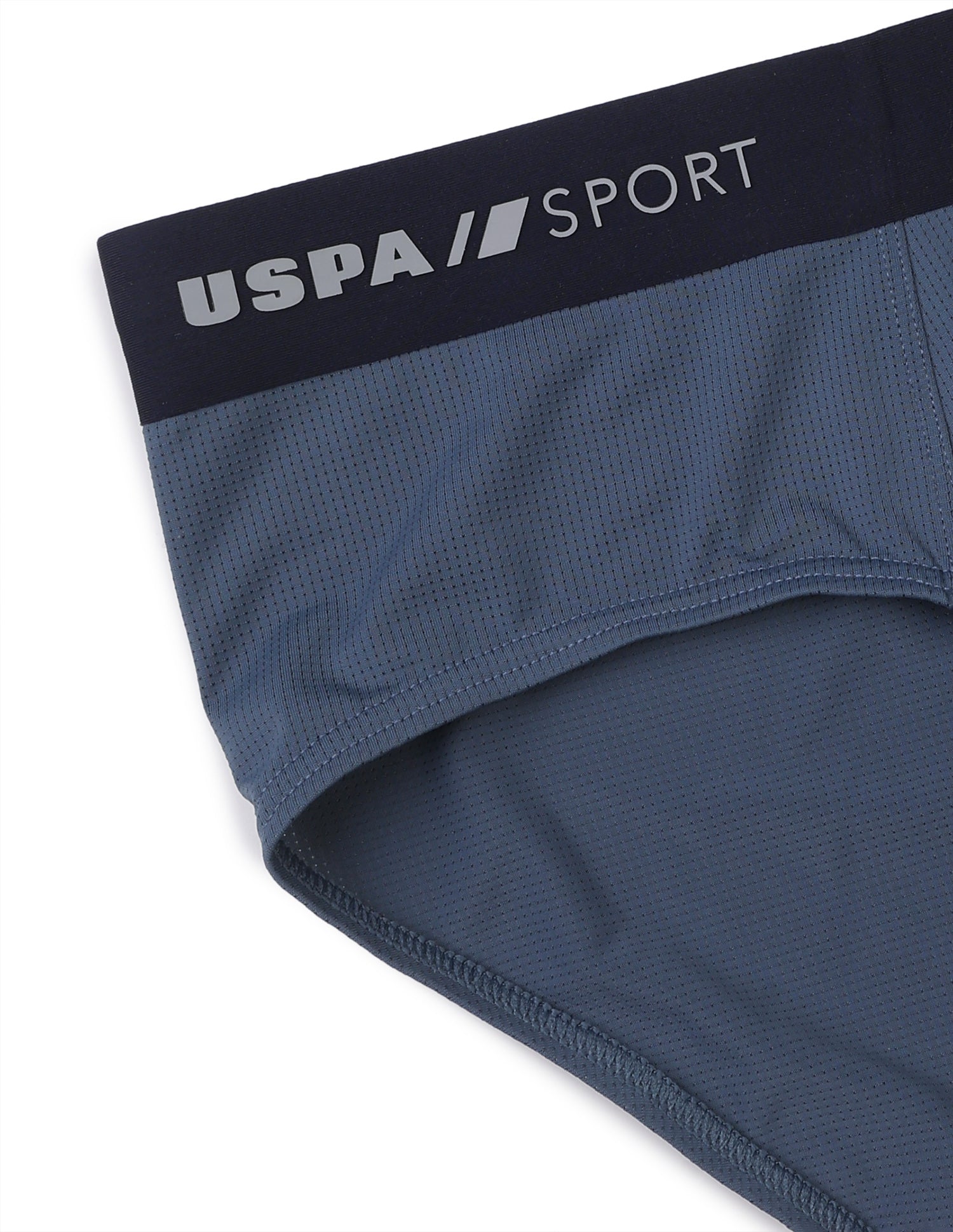 Seamless Sports RB003 Mesh Brief Vintage Indigo - U.S. Polo Assn. India | Large