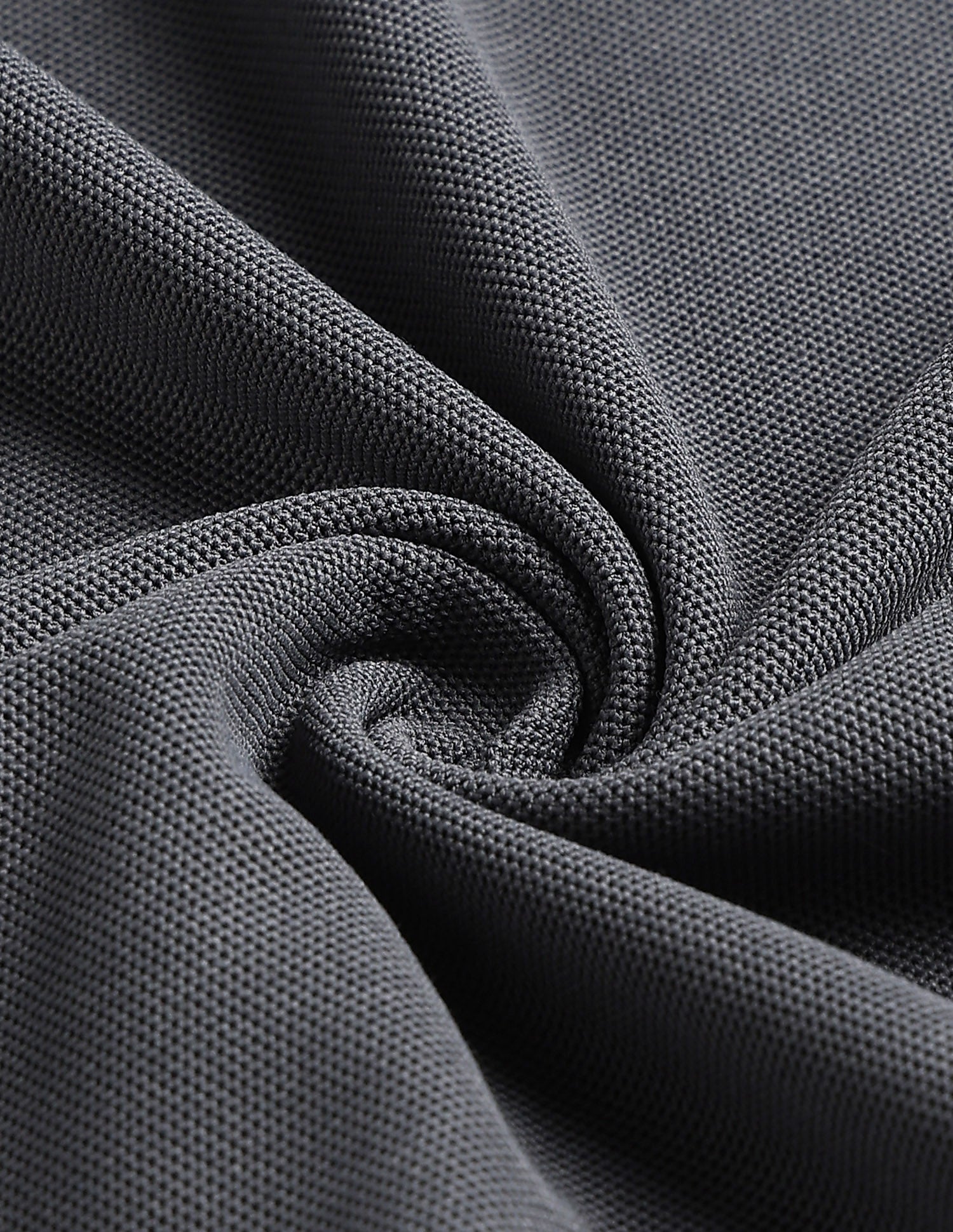 Solid Slim Fit Active T-Shirt Dark Grey - U.S. Polo Assn. India | Large