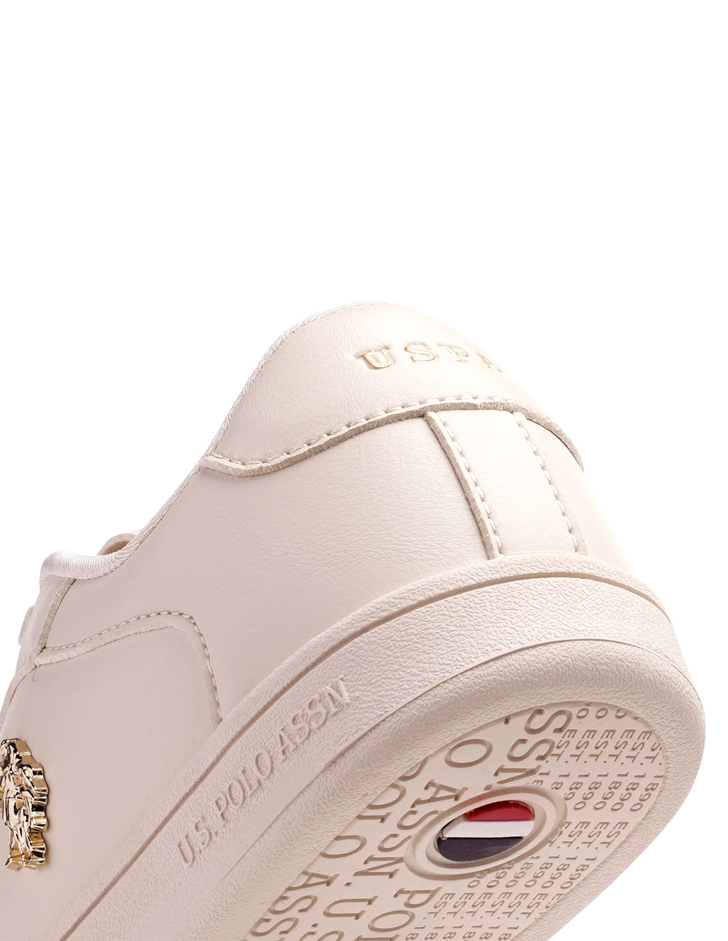 Women Solid Nyra Sneakers Nude - U.S. Polo Assn. India | Large