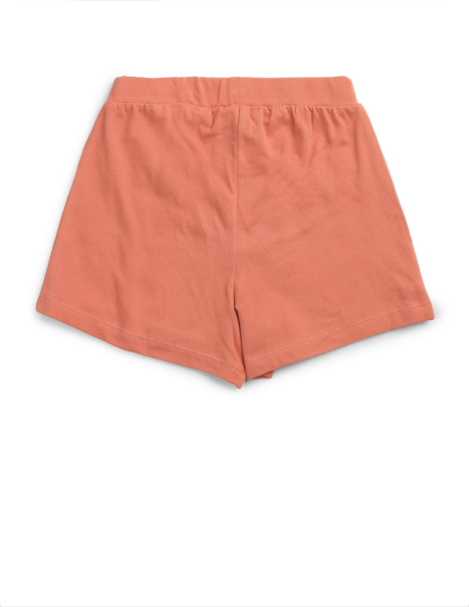 Girls Solid Lace Trim Skort Rust - U.S. POLO ASSN. | Large