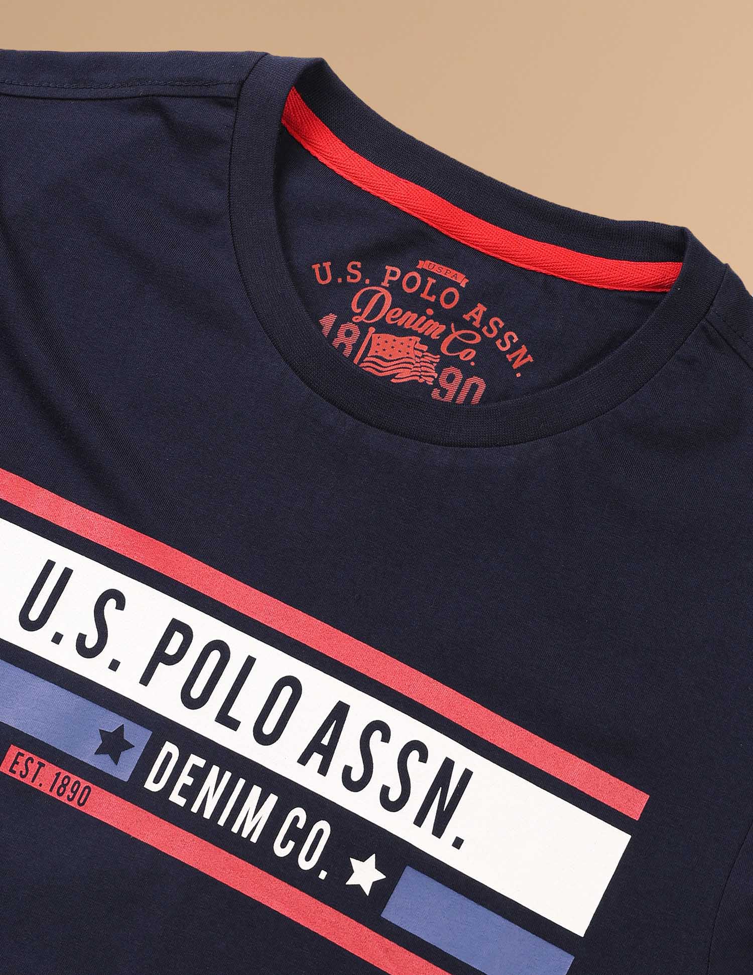 Brand Heritage T-Shirt Navy - U.S. POLO ASSN. | Large