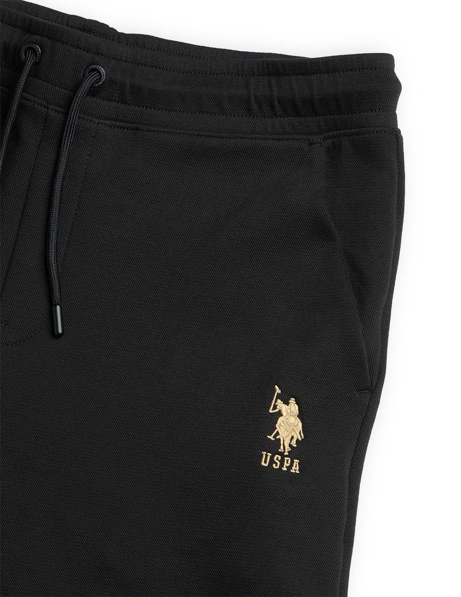 Varsity Theatre Regular Fit Track Pants Black - U.S. POLO ASSN. | Large