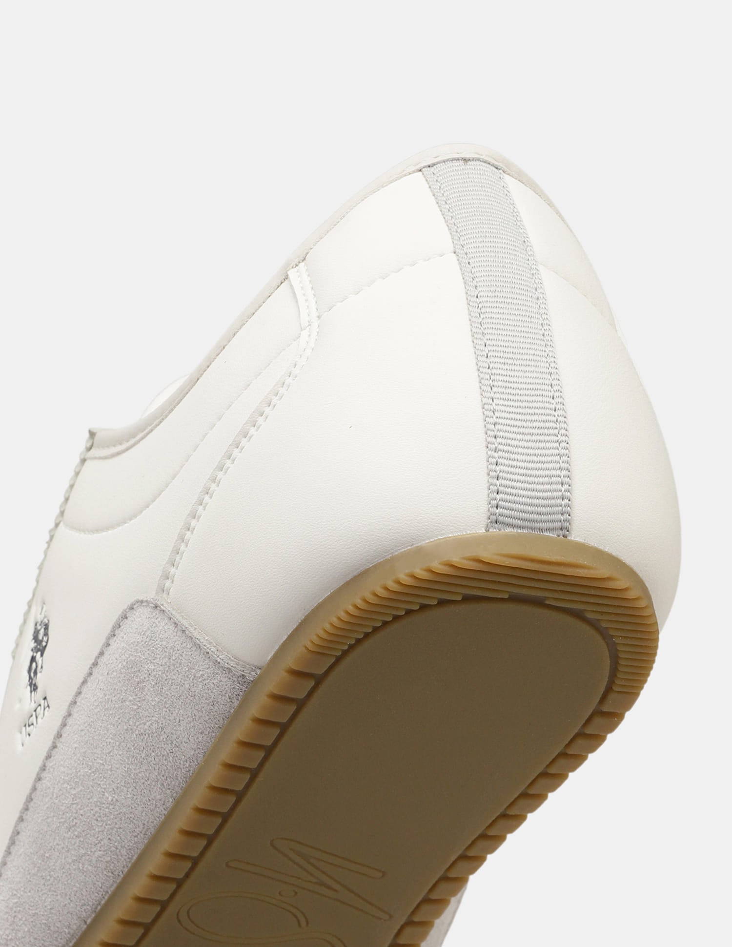 Colour Blocked Lace Ups Rush Sneakers Off White - U.S. Polo Assn. India | Large