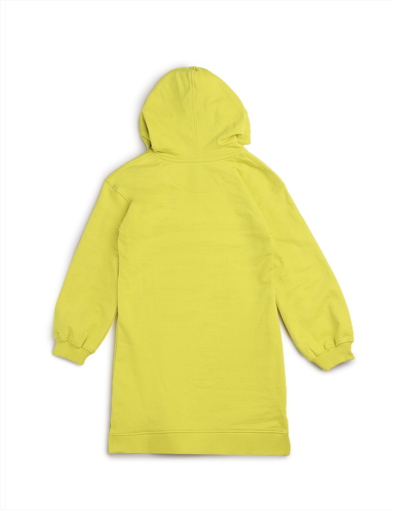 Girls Hooded Sweat Dress Lime - U.S. POLO ASSN. | Large