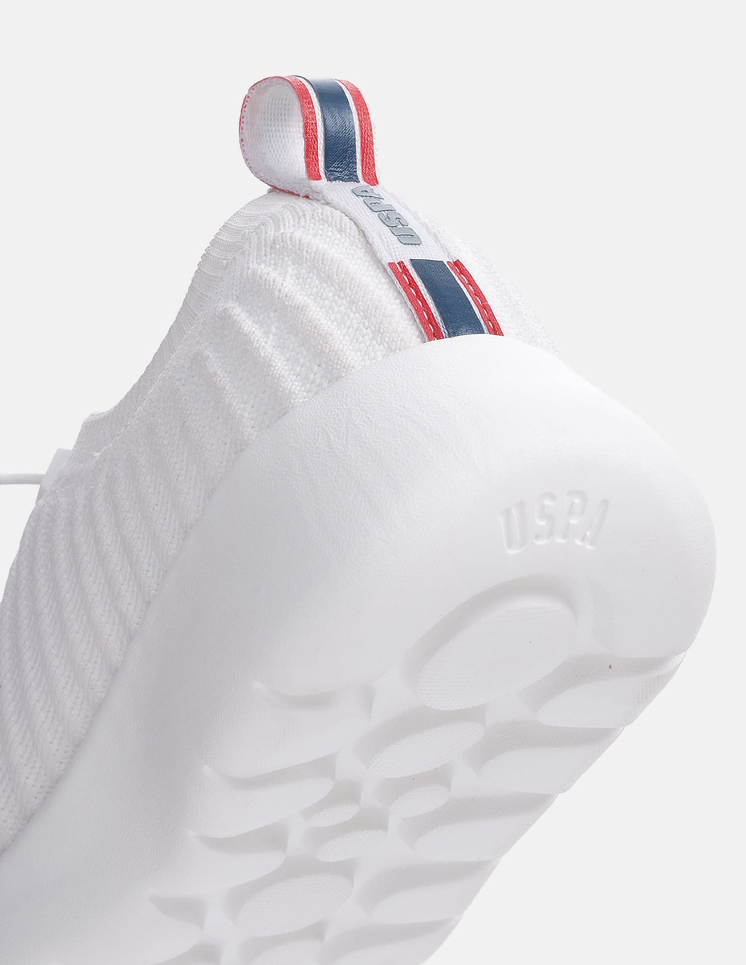 Men Solid Rocco Sports Sneakers White - U.S. Polo Assn. India | Large