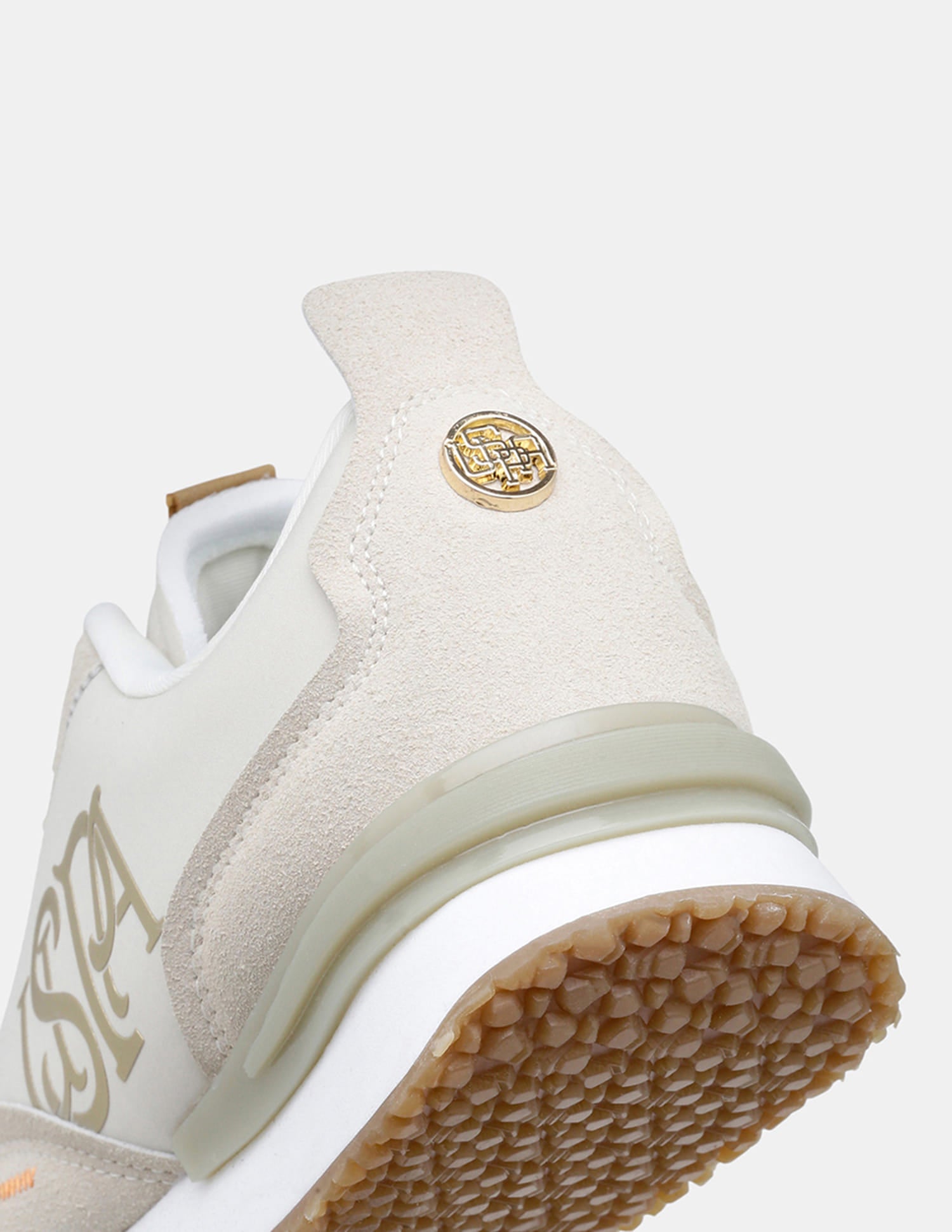 Women Esme Round Toe Lace Ups Sneakers Beige - U.S. Polo Assn. India | Large