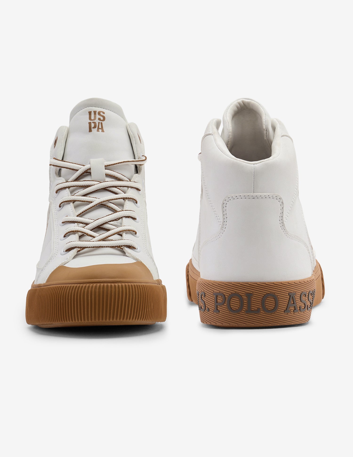 Ricon Mid Top Sneakers Off White - U.S. Polo Assn. India | Large