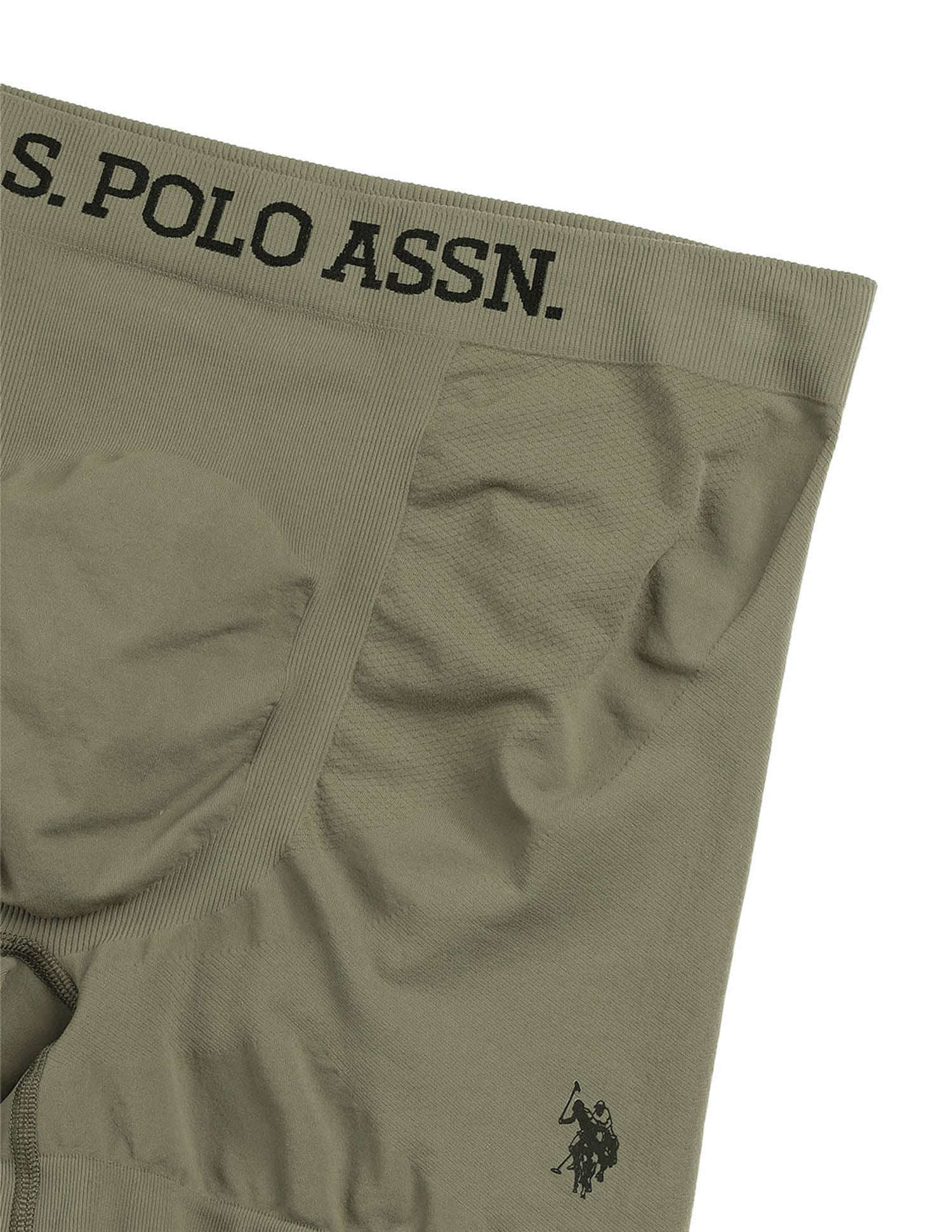 Breathable Stretch Comfort AT003 Trunks - Pack of 1 Olive - U.S. POLO ASSN. | Large