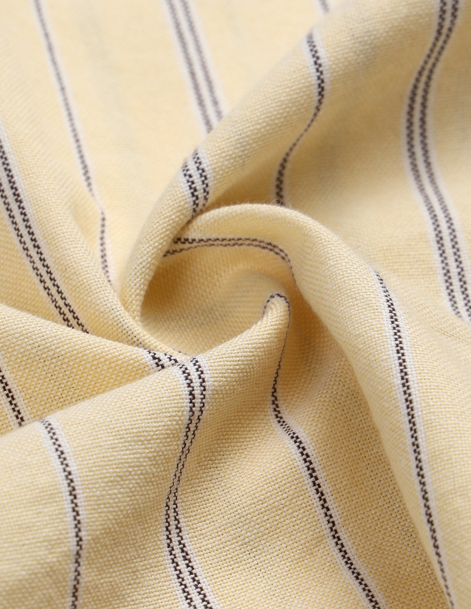 Vertical Striped Oxford Shirt Yellow - U.S. Polo Assn. India | Large