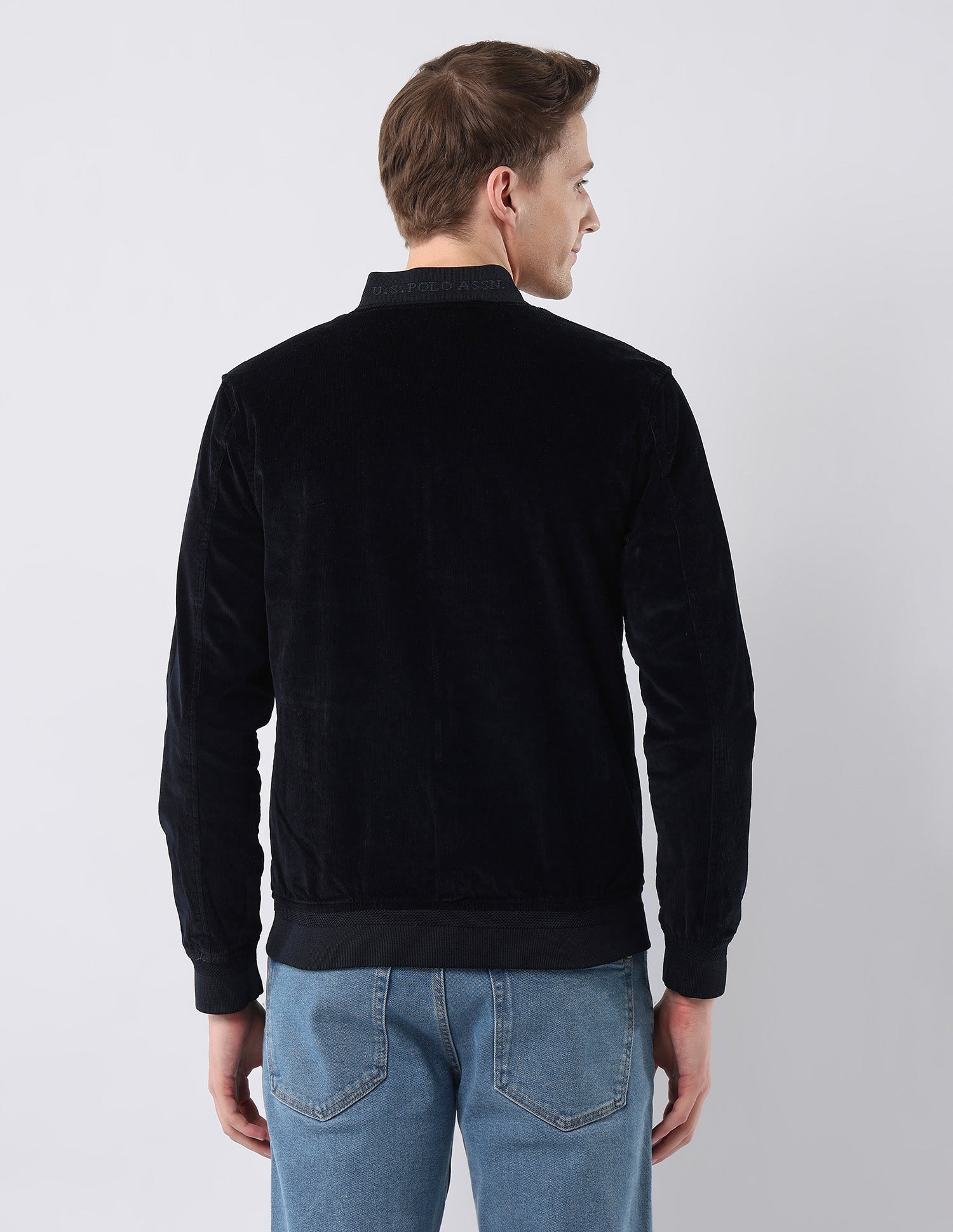 Solid Reversible Jacket Navy - U.S. Polo Assn. India | Large