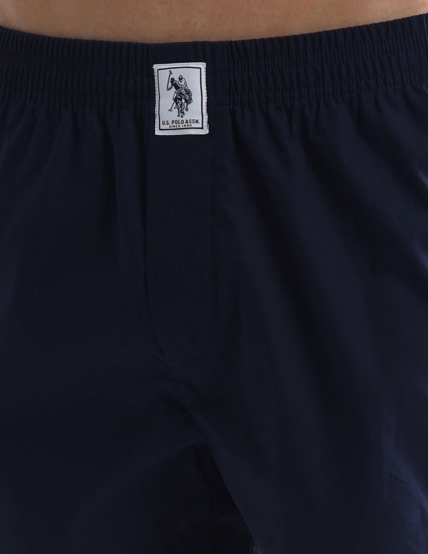 Mid Rise Soft Cotton OEX02 Boxers - Pack Of 2 Green and Navy - U.S. POLO ASSN. | Large