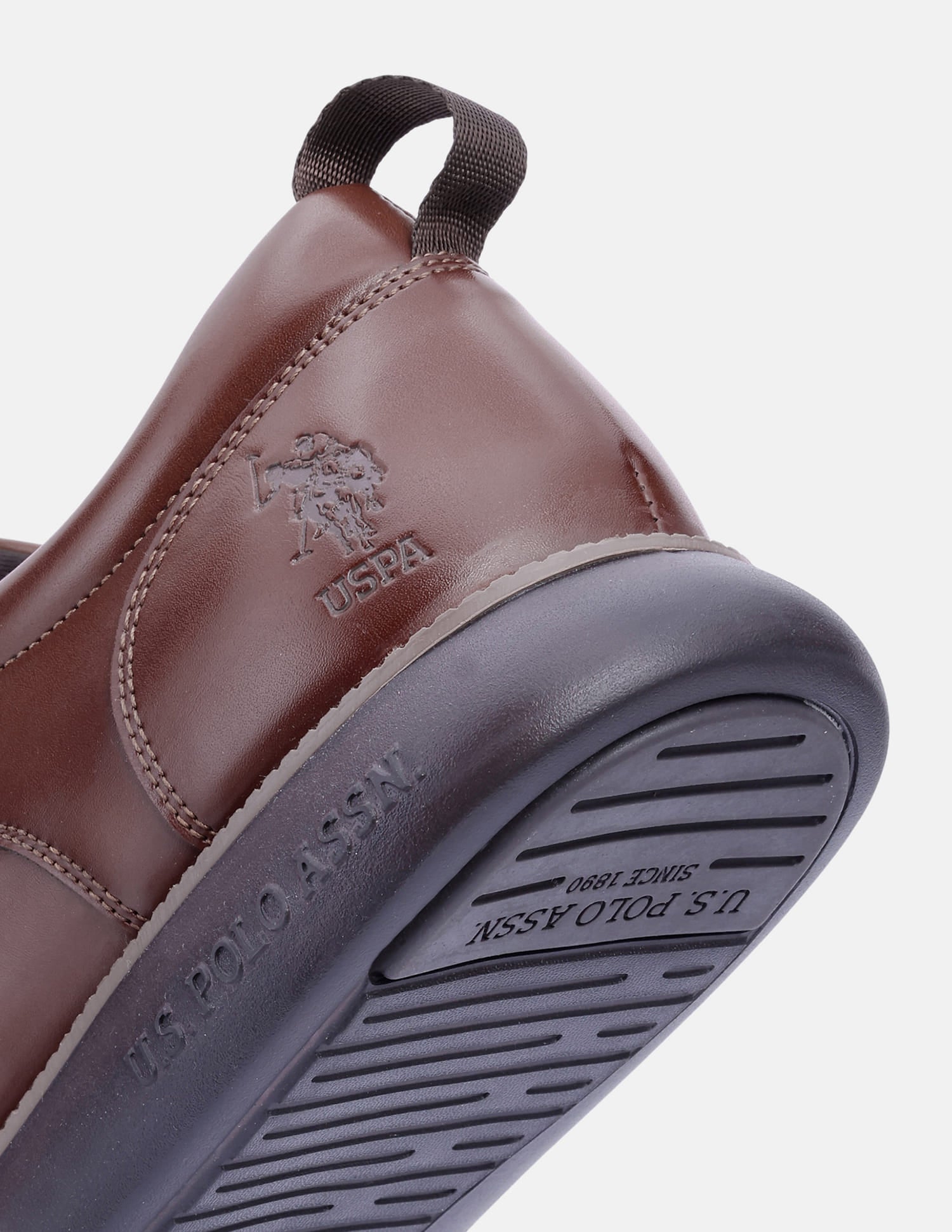 Lace Ups Nicolo 2.0 Smart Casual Shoe Brown - U.S. Polo Assn. India | Large