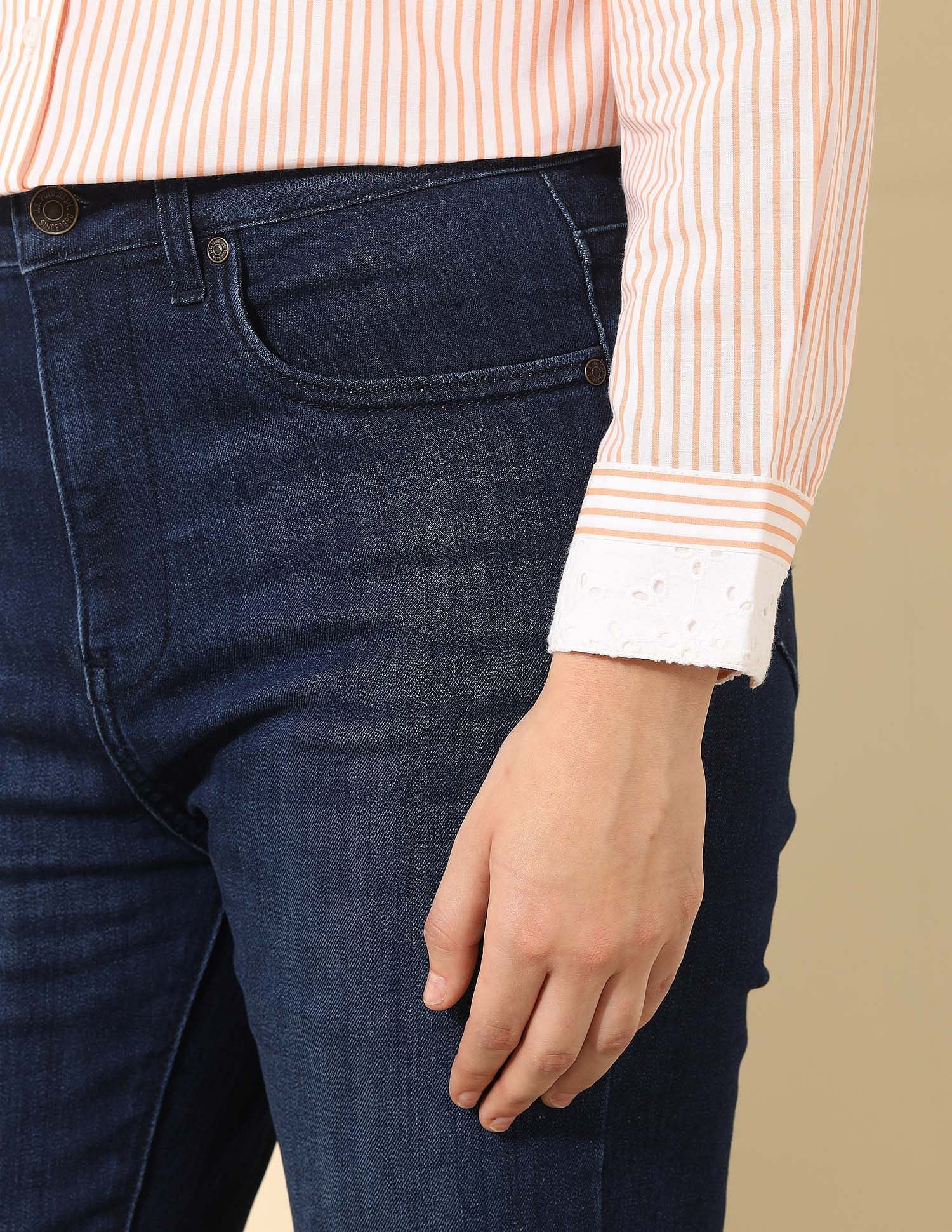 Vertical Striped Regular Fit Shirt Multi-colour - U.S. POLO ASSN. | Large