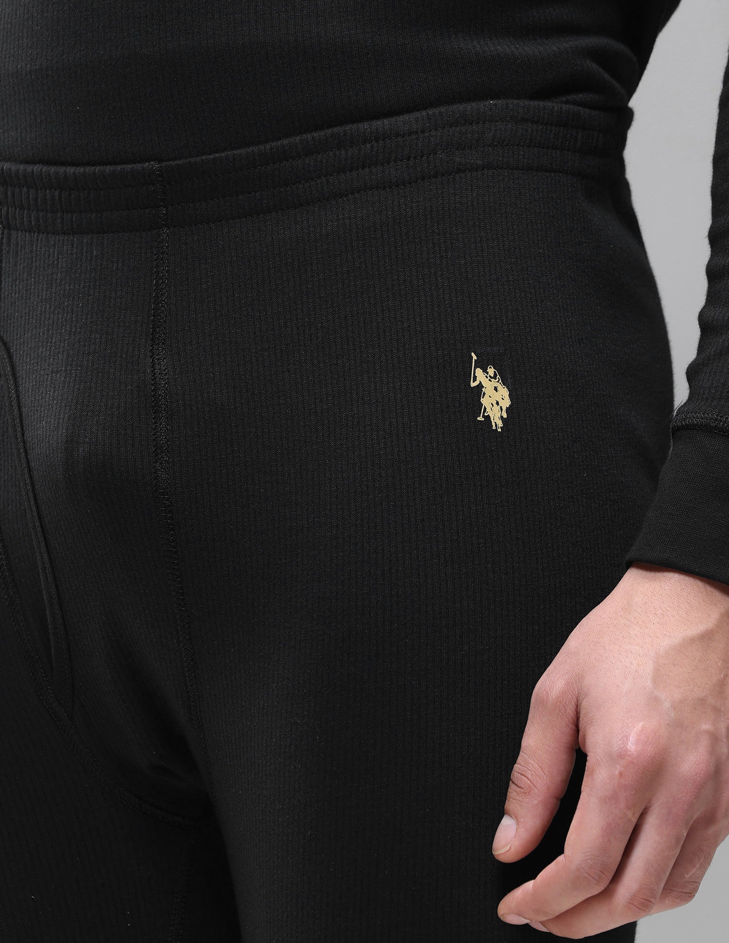 Men's Thermal set Black - U.S. Polo Assn. India | Large