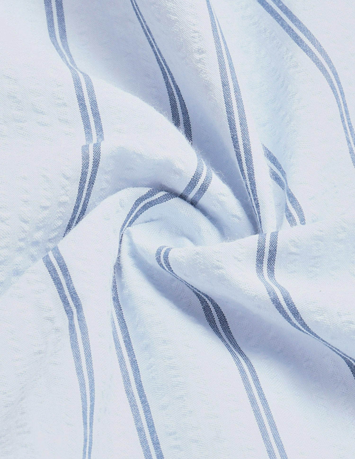 Vertical Striped Tailored Fit Shirt Light Blue - U.S. Polo Assn. India | Large