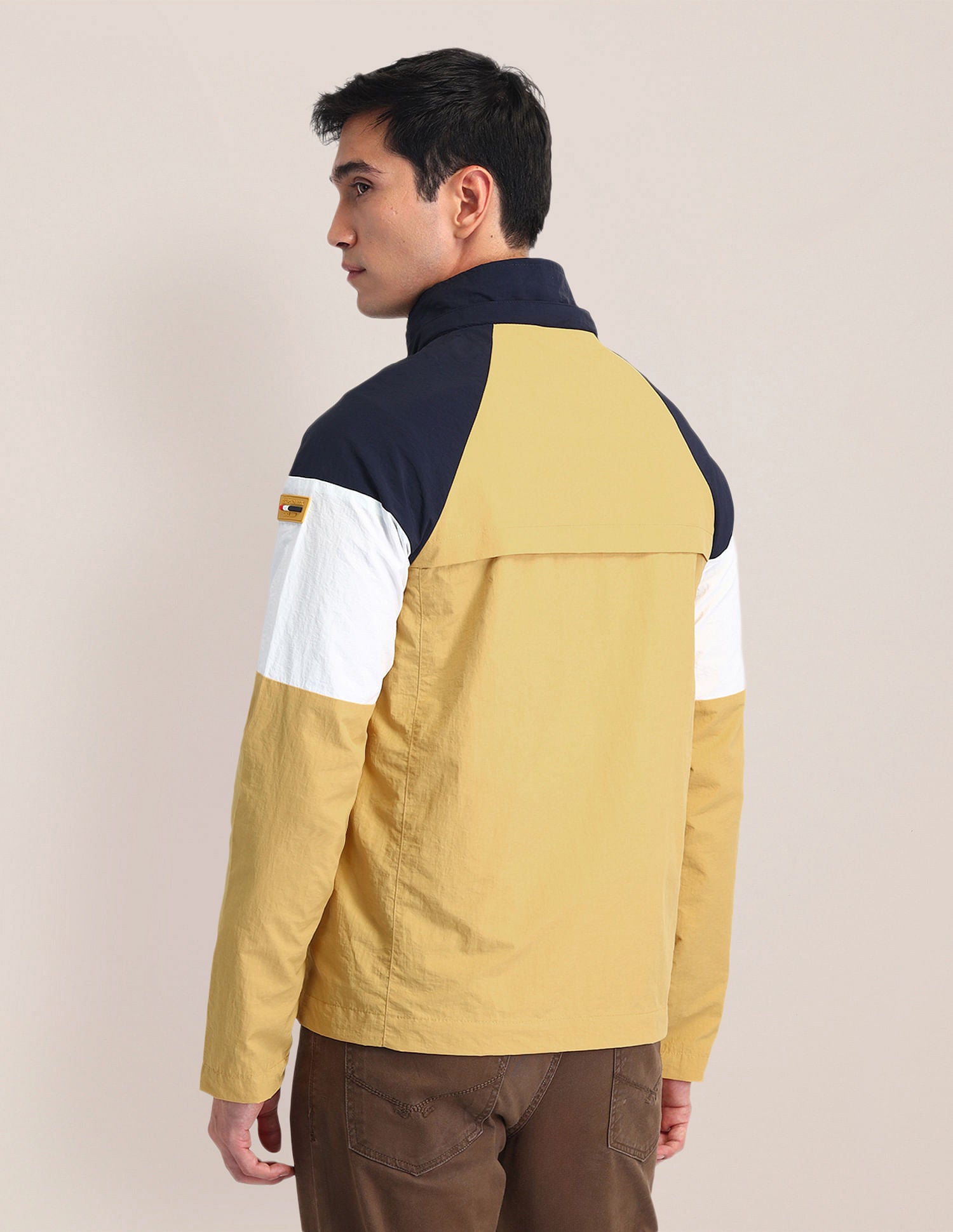 Regular Fit Solid Padded Jacket Navy - U.S. POLO ASSN. | Large