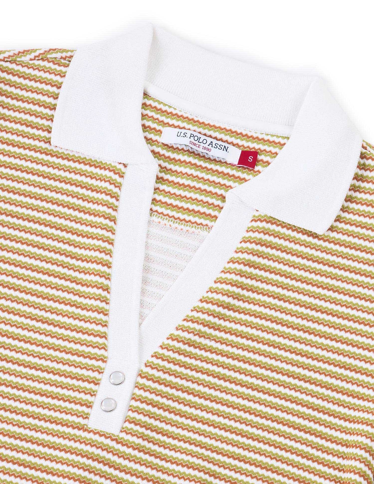 Relaxed Fit Striped Polo Shirt Multi - U.S. Polo Assn. India | Large