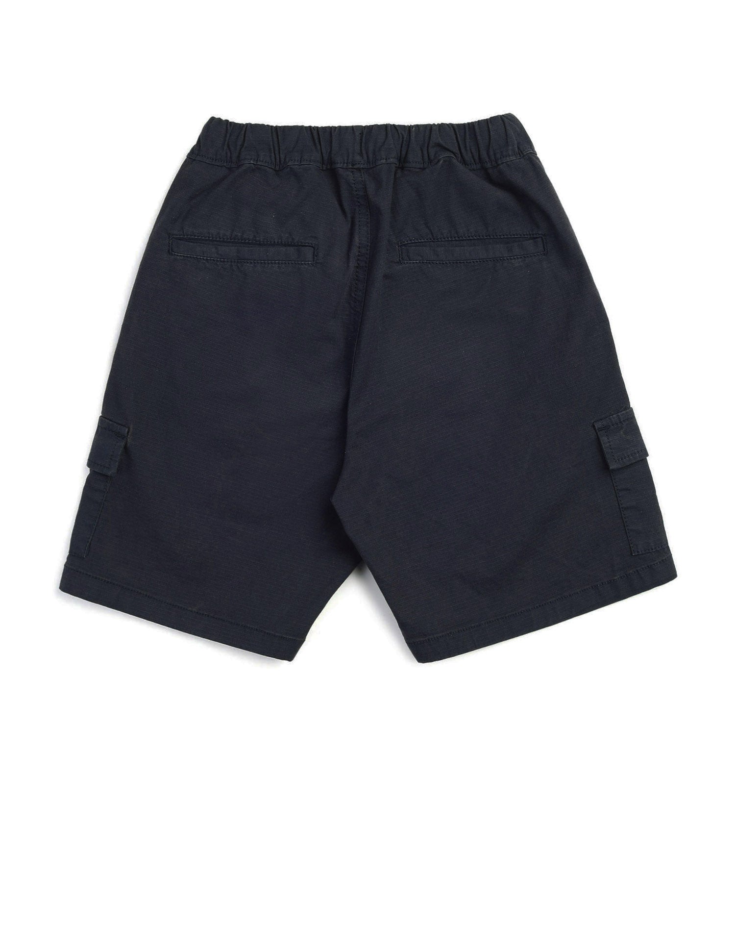 Boys Relaxed Fit Textured Cargo Shorts Navy - U.S. POLO ASSN. | Large