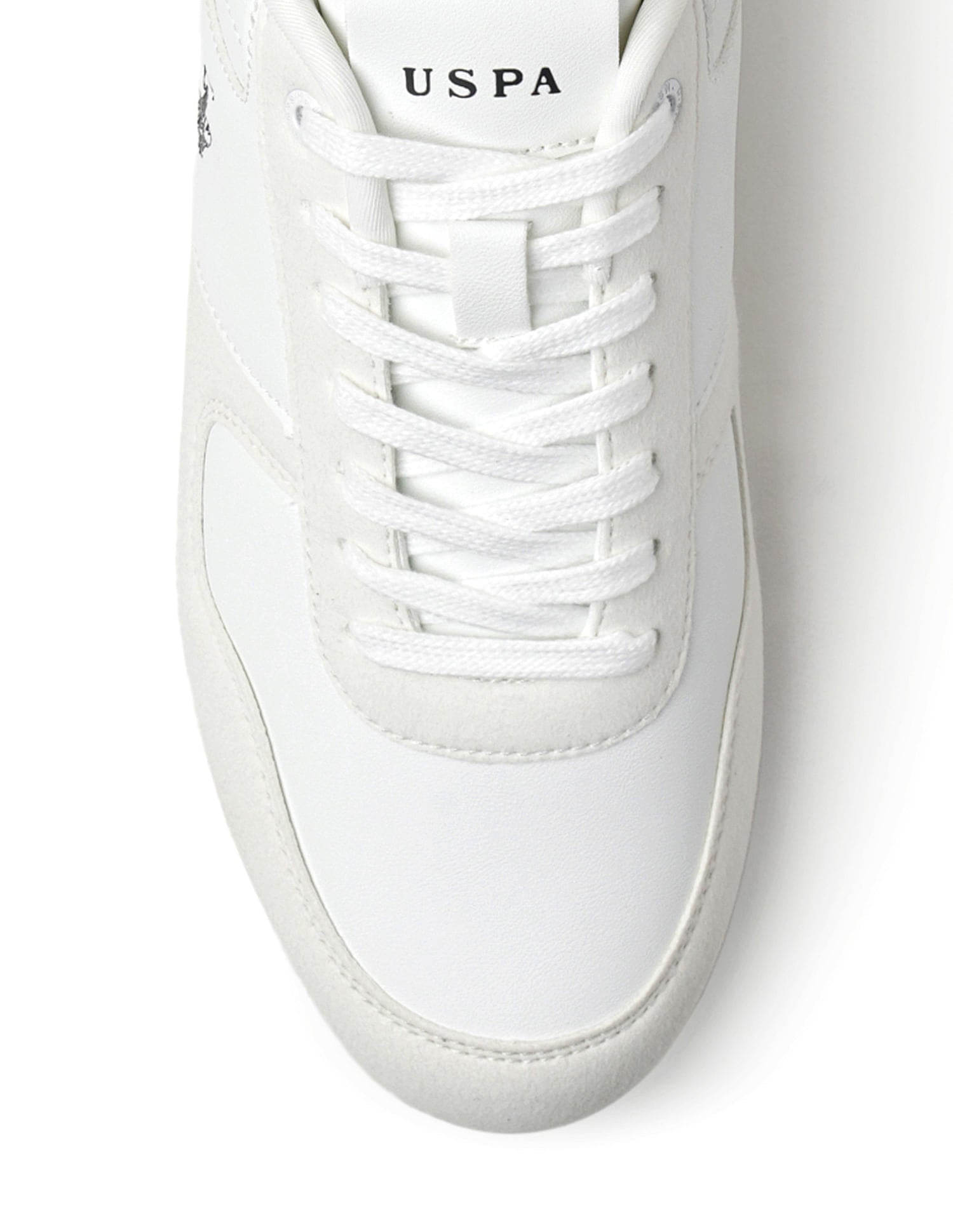 Men Sorrento White Retro Sneakers White - U.S. Polo Assn. India | Large