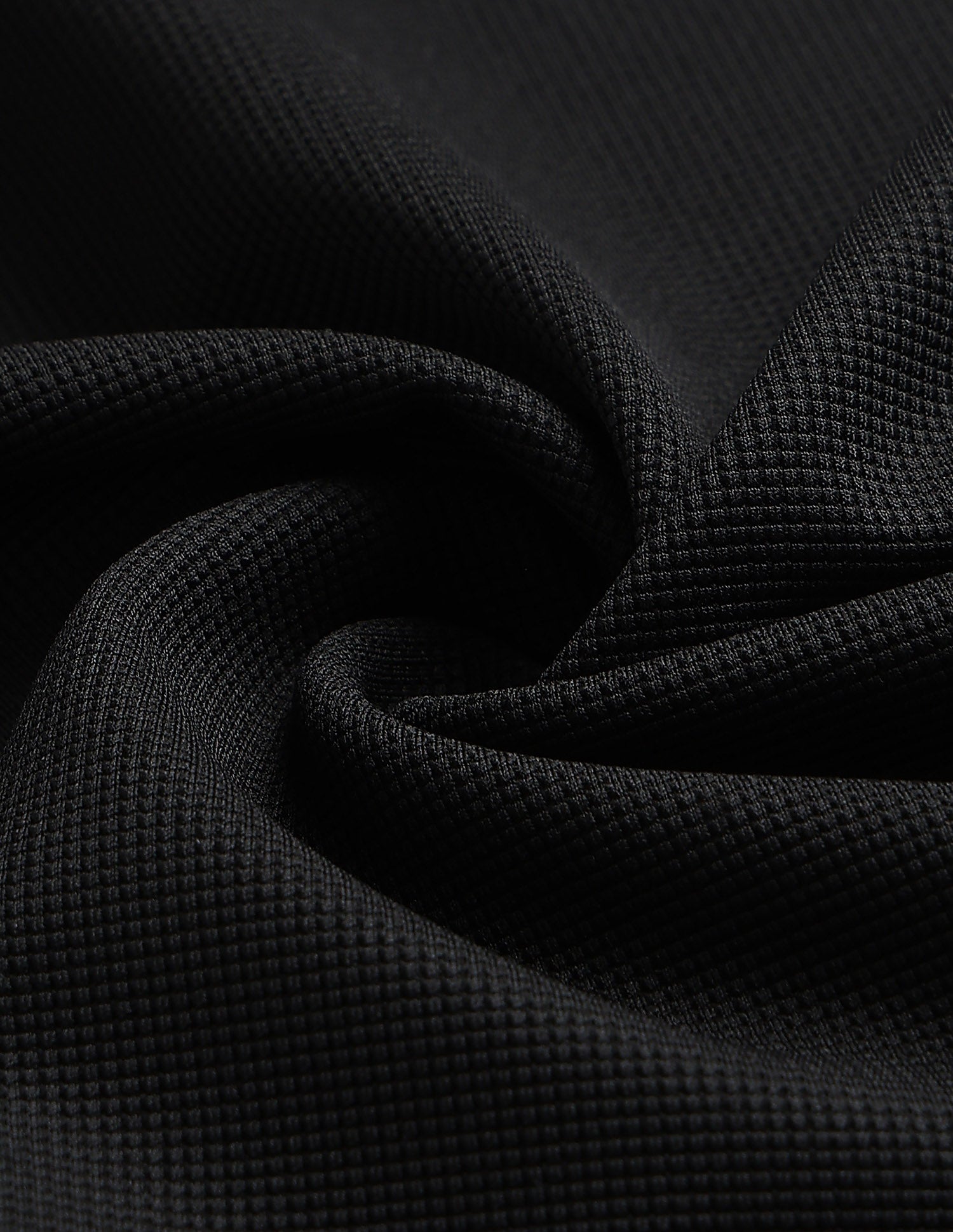 Textured Slim Fit Active Polo Shirt Black - U.S. Polo Assn. India | Large