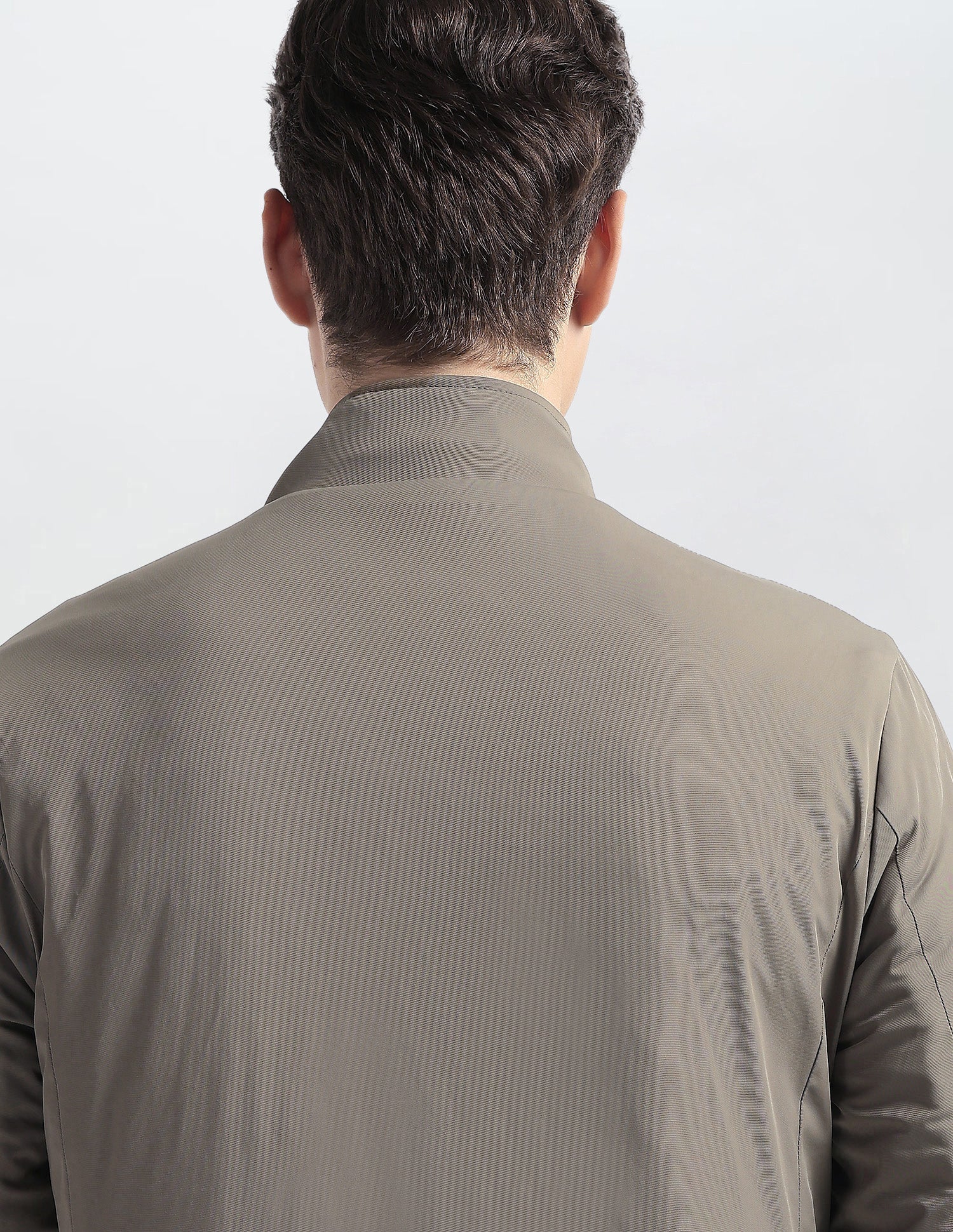 Regular Fit Reversible Jacket Puffer Jacket Light Brown - U.S. Polo Assn. India | Large