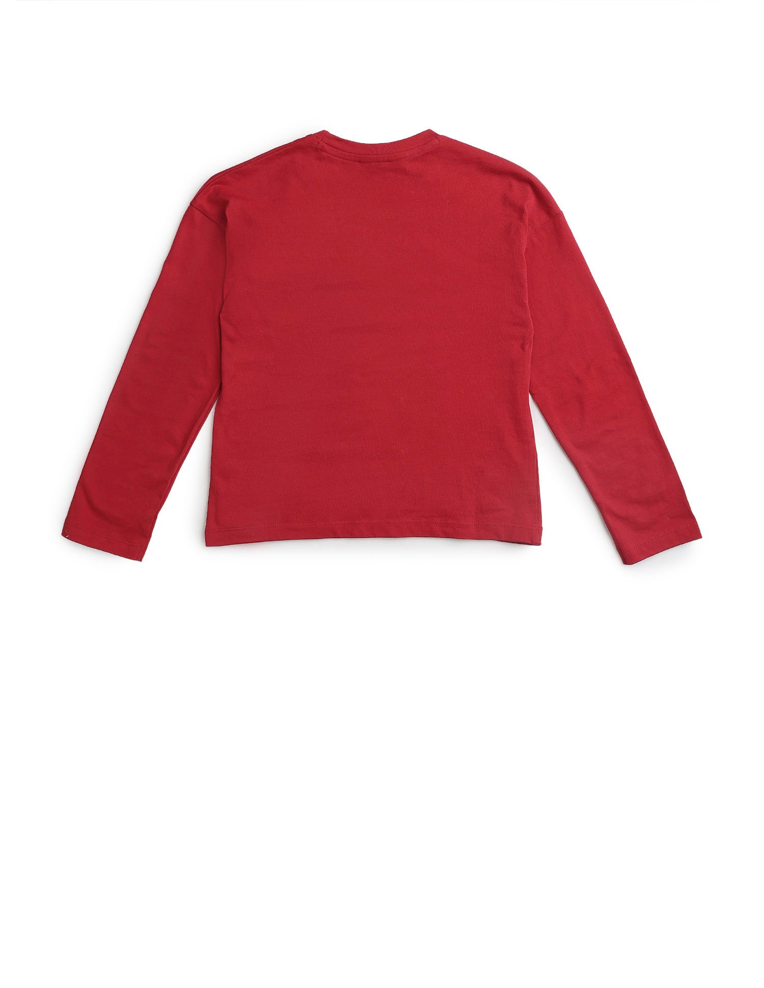 Girls Graphic Brand Printed Top Red - U.S. POLO ASSN. | Large