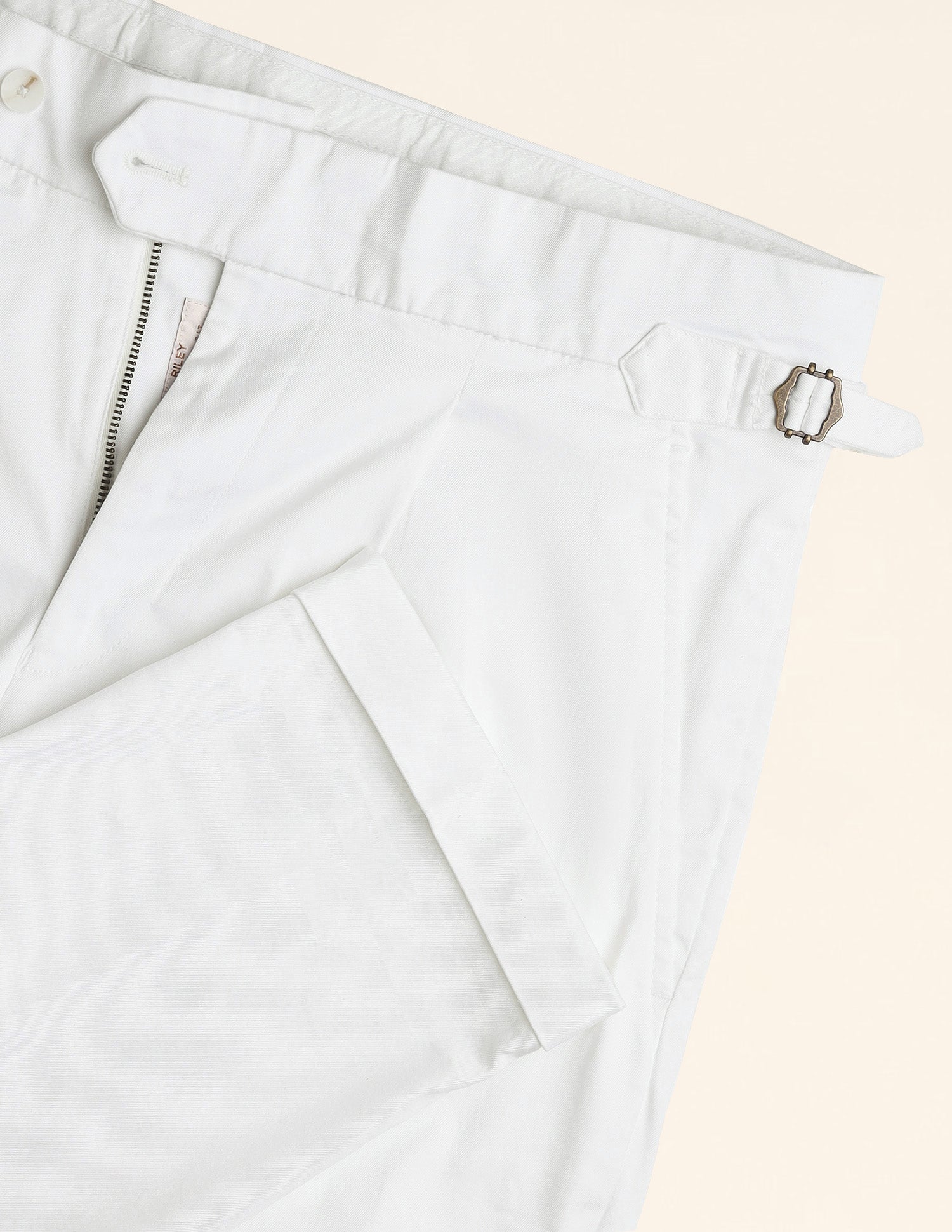 Riley Straight Fit Pacho Trousers White - U.S. Polo Assn. India | Large