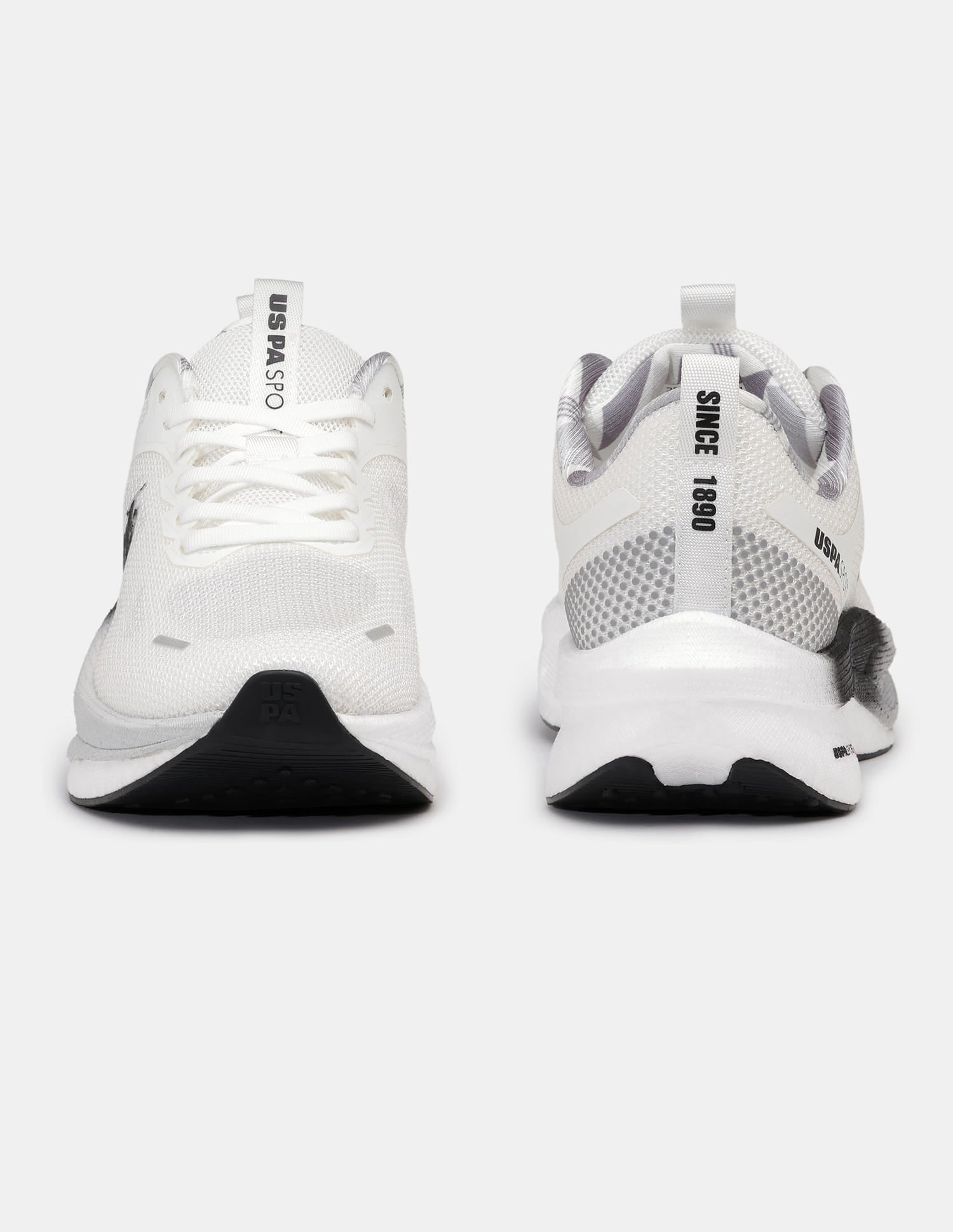 Men Werner USPA Sport Runpro Running Shoes White - U.S. Polo Assn. India | Large