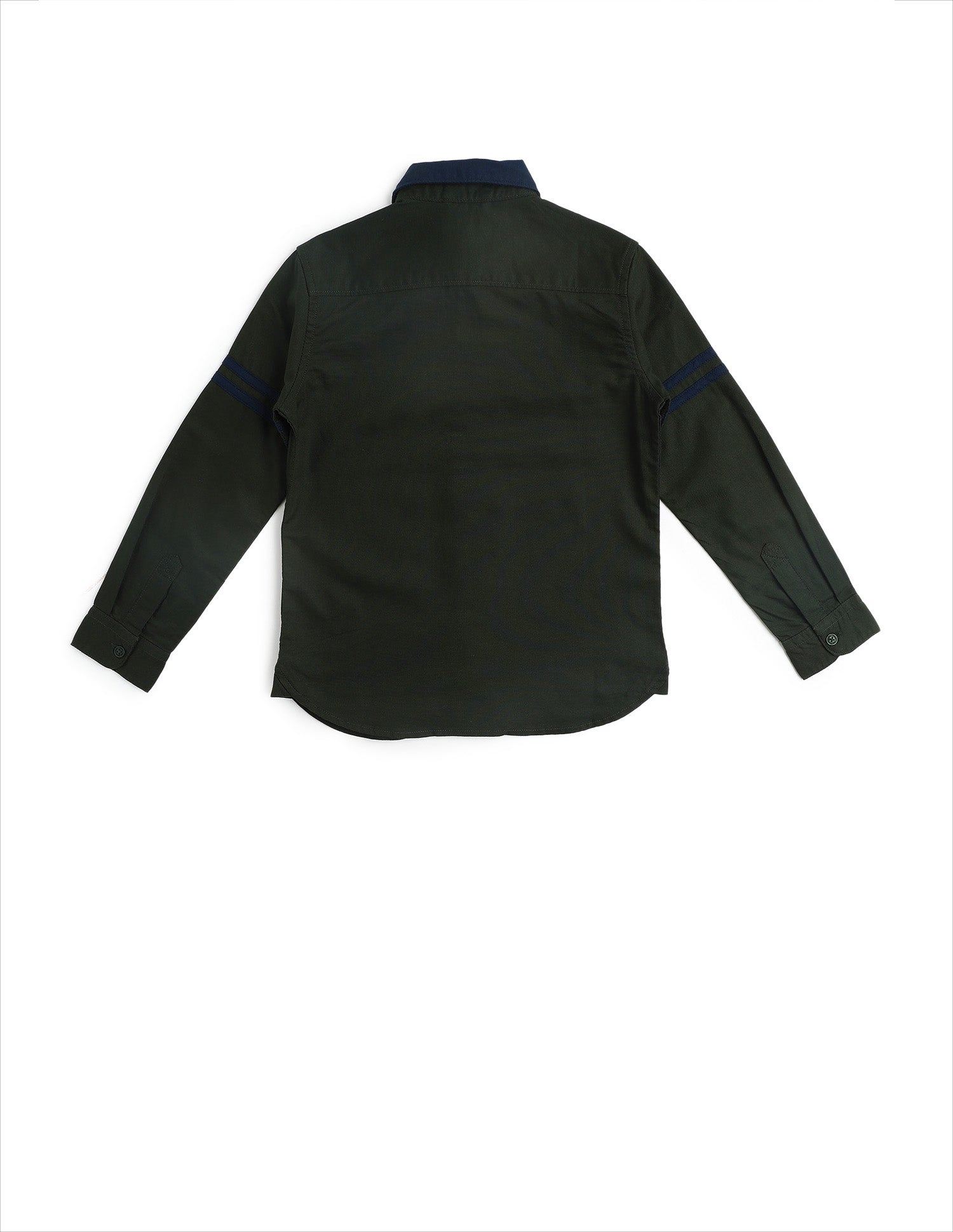 Boys Brand Printed Oxford Shirt Green - U.S. POLO ASSN. | Large