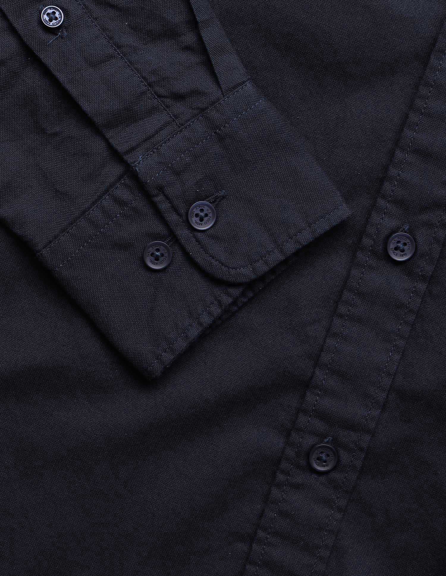 Pure Cotton Tailored Fit Oxford Shirt Navy - U.S. POLO ASSN. | Large