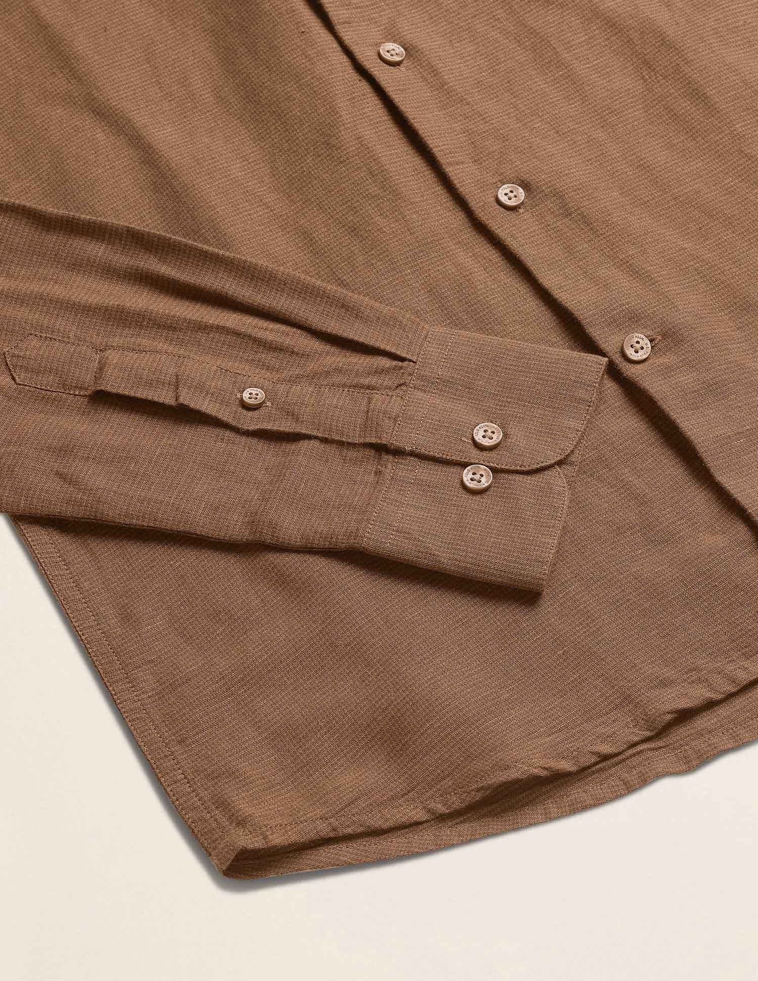 Sotogrande Regular Fit Shirt Brown - U.S. Polo Assn. India | Large