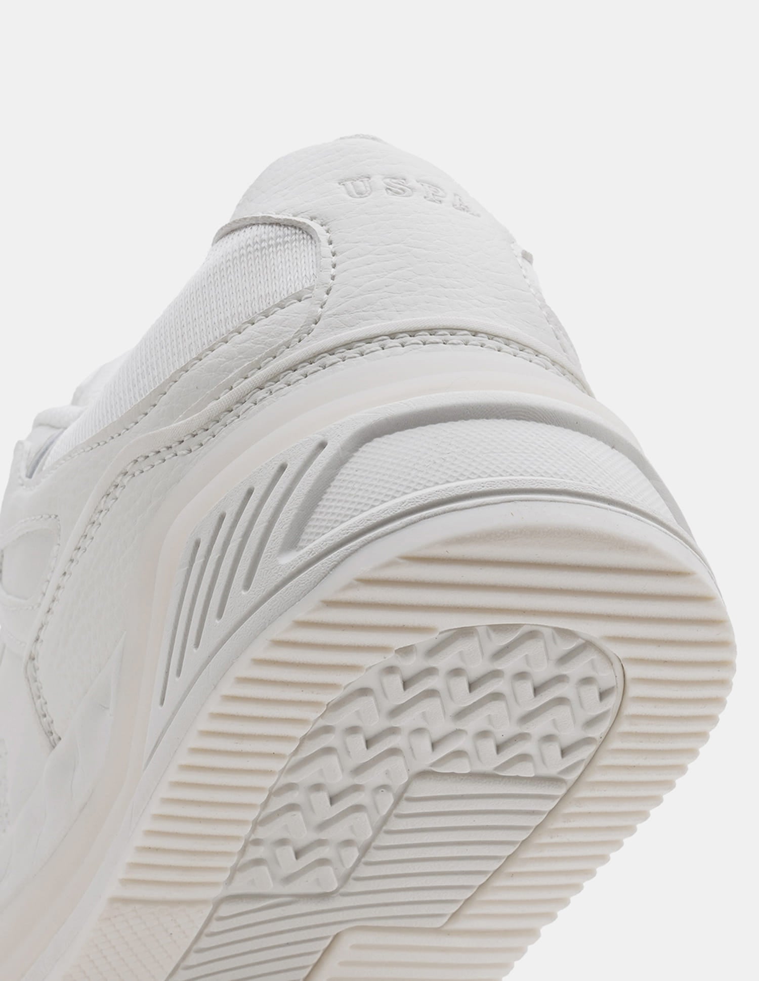 Men Low Top Mark Sneakers Cream - U.S. Polo Assn. India | Large