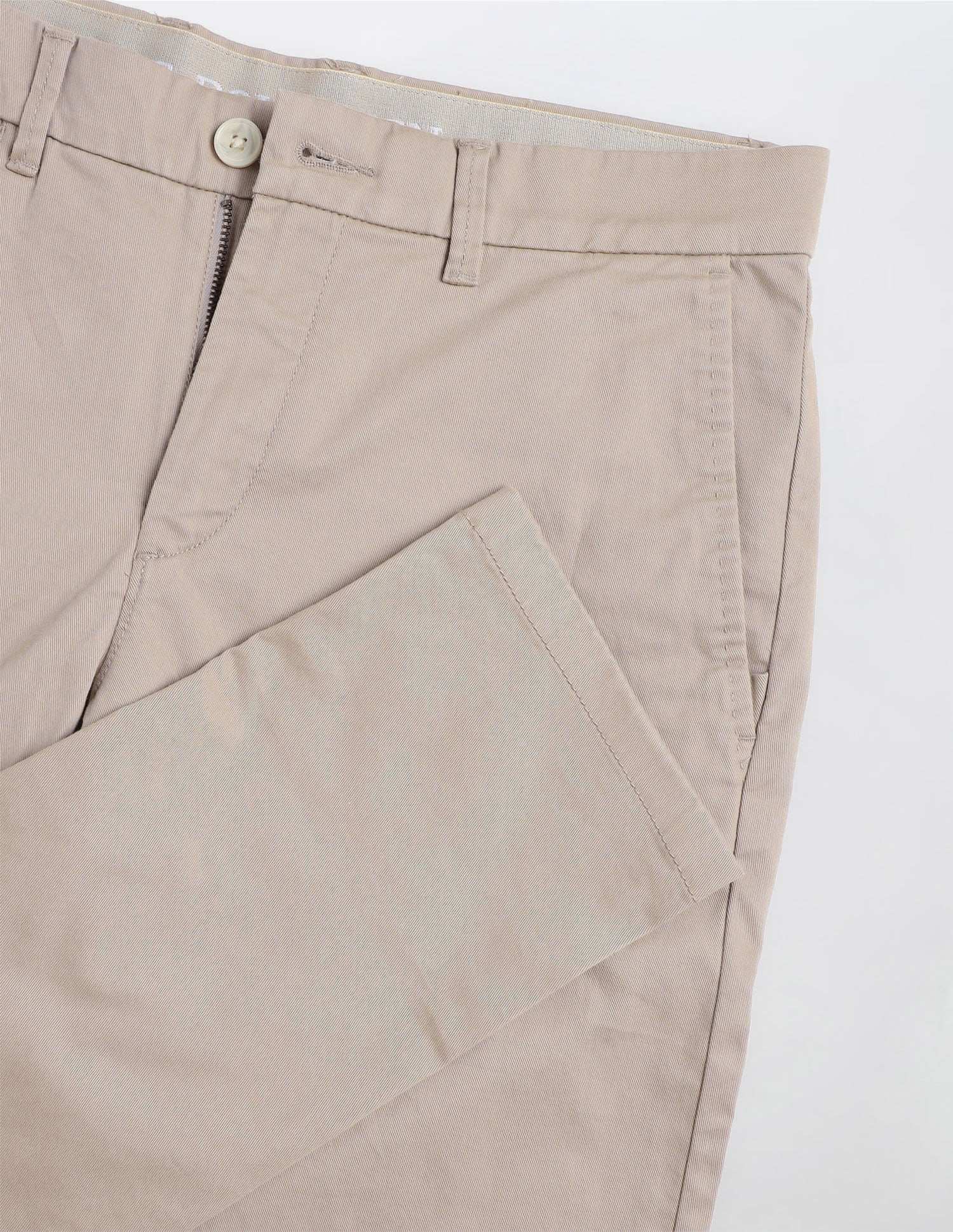 Twill Austin Slim Fit Trousers Light Khaki - U.S. Polo Assn. India | Large