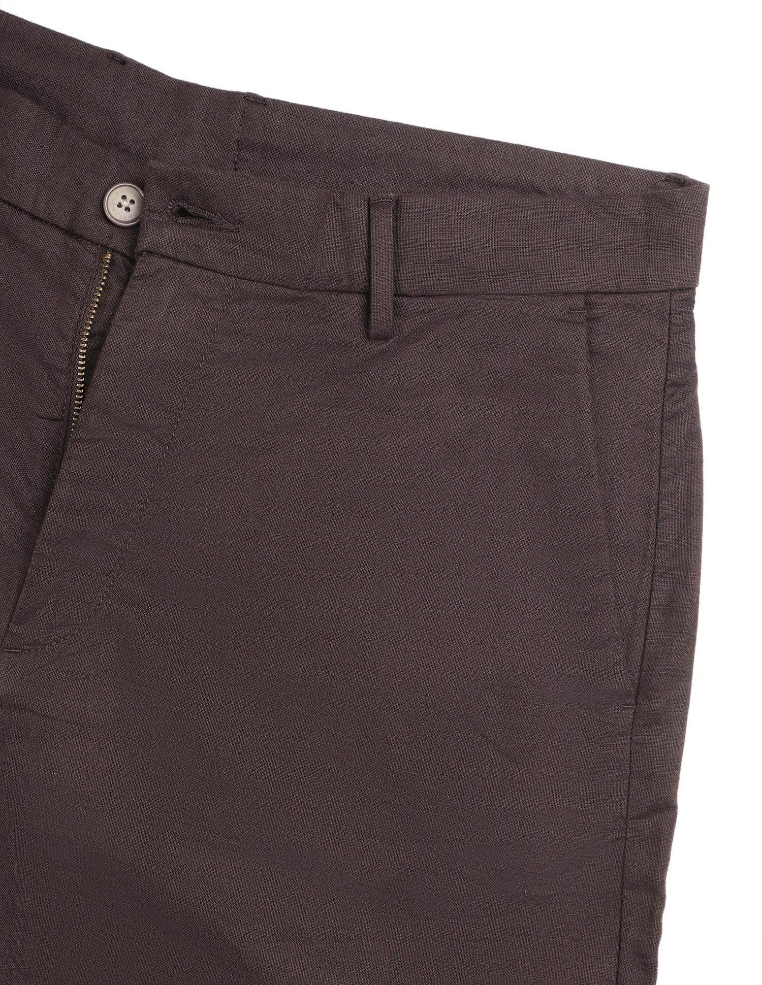 Mid Rise Slim Fit Shorts Dark Brown - U.S. Polo Assn. India | Large
