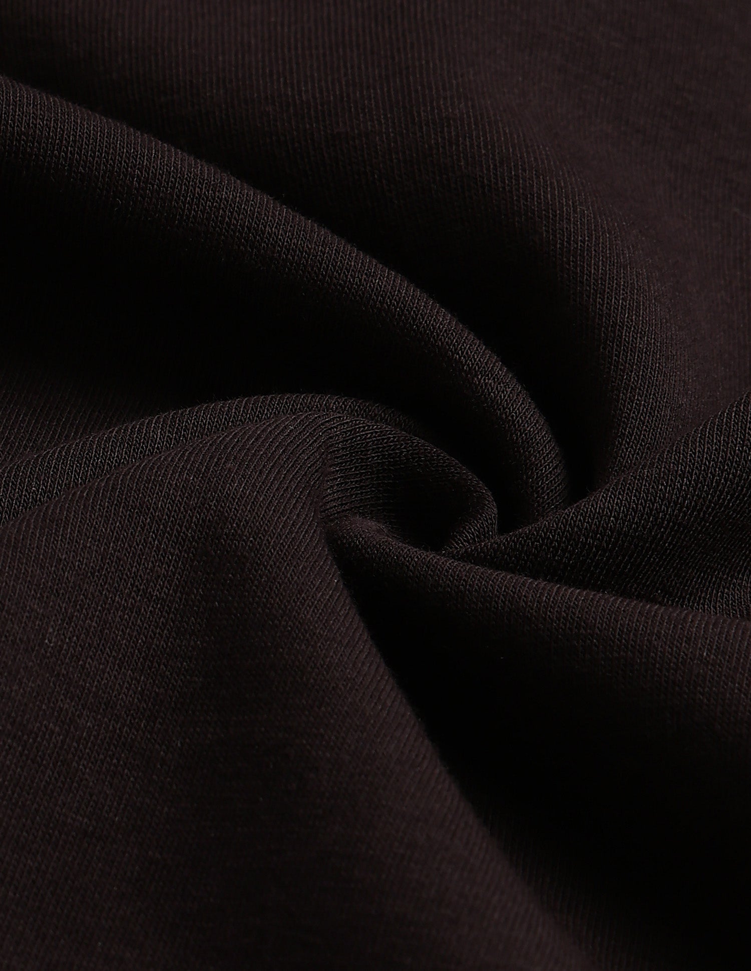 Solid Slim Fit Active T-Shirt Dark Brown - U.S. Polo Assn. India | Large