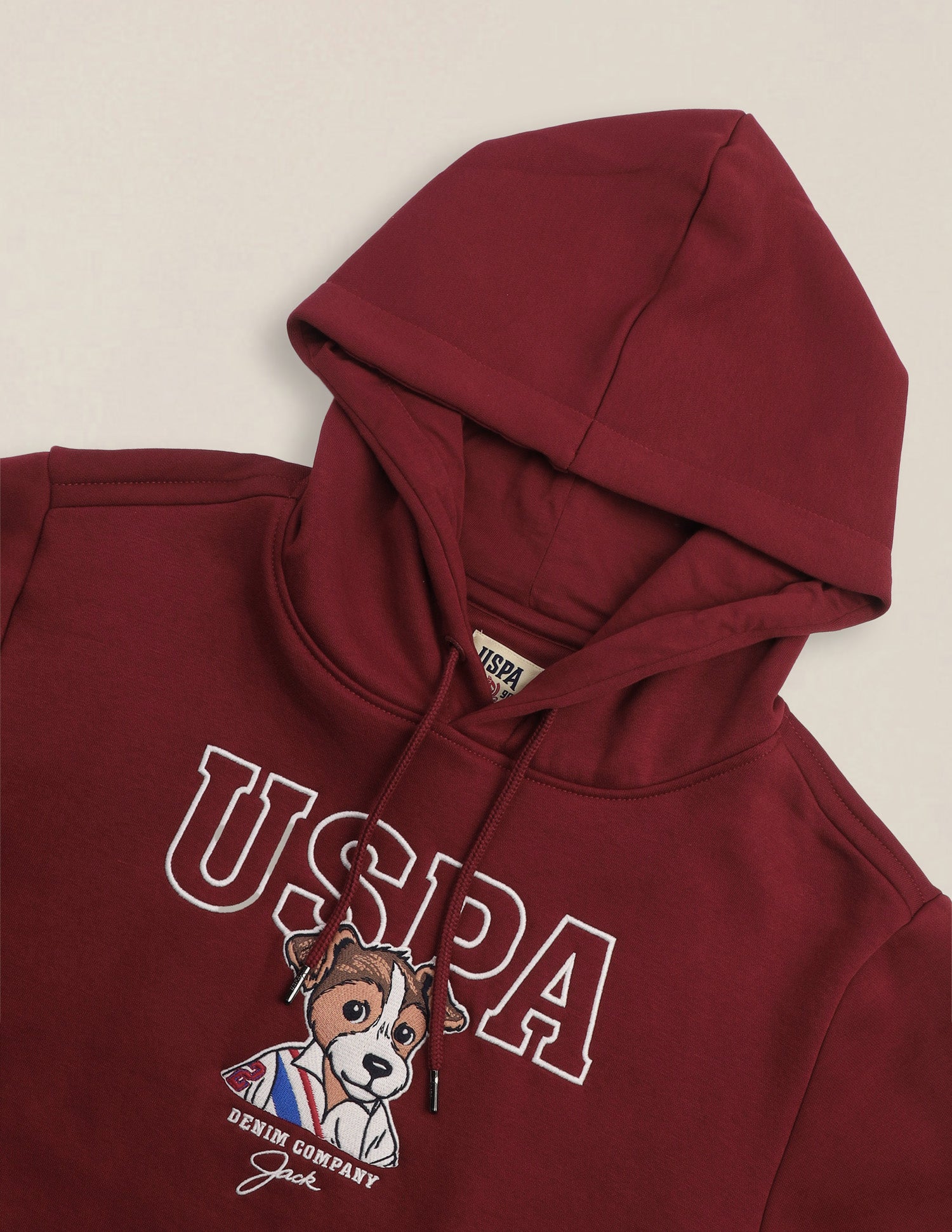 Graphic Brand Embroidered Regular Fit Sweatshirt Red - U.S. Polo Assn. India | Large