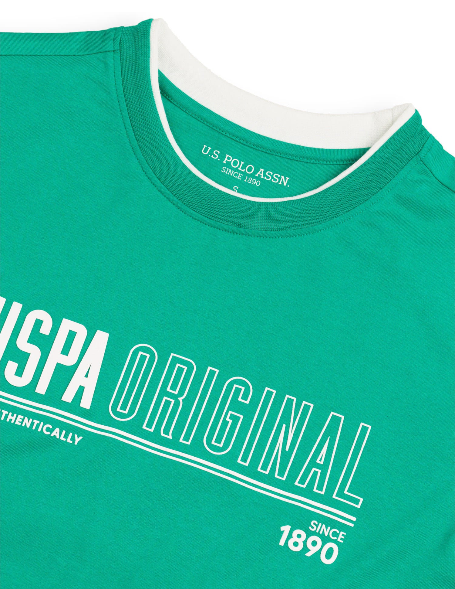 Relaxed Fit T-Shirt With Wide Leg Pants Green - U.S. Polo Assn. India | Large