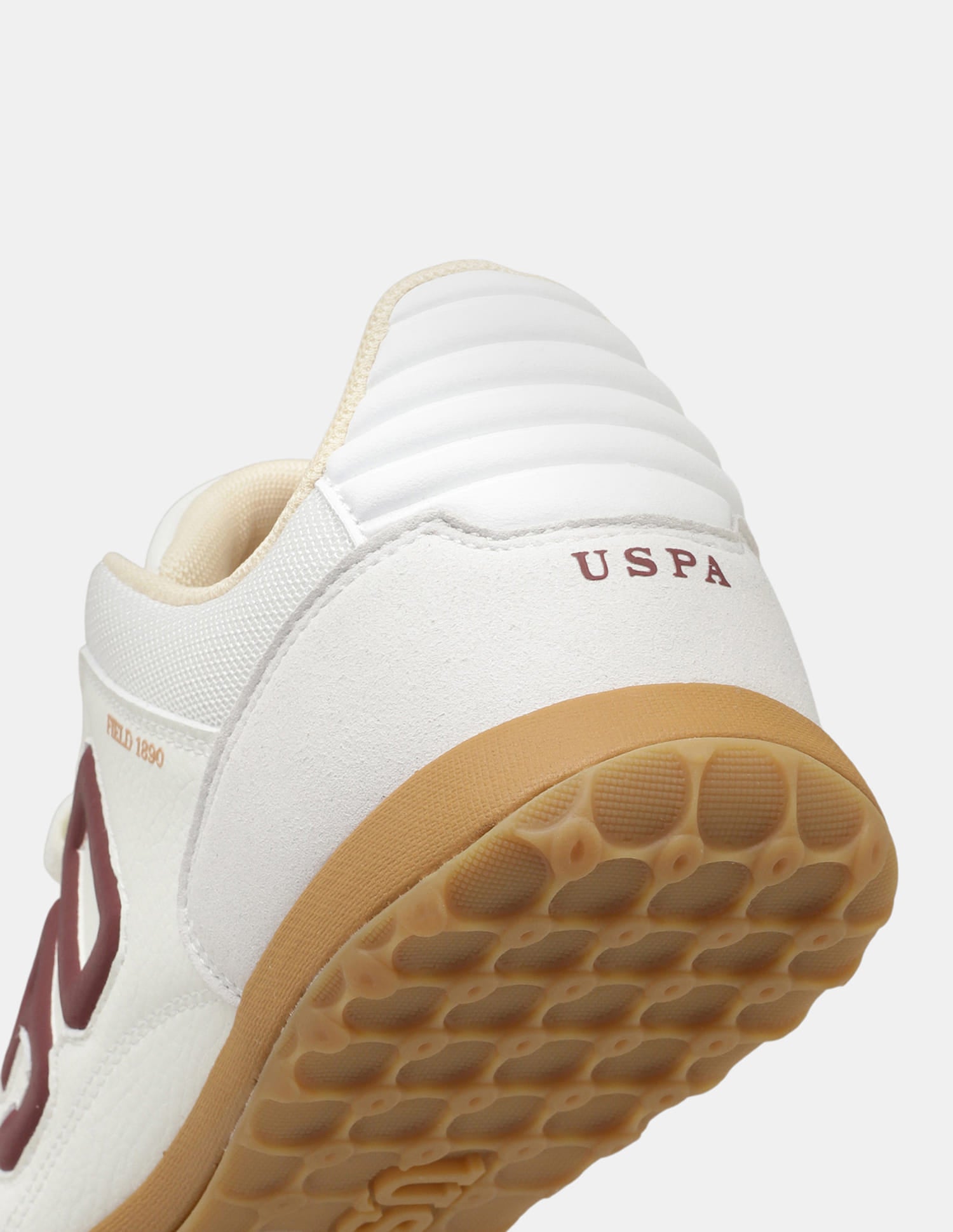 Numeric Embossed Field 1890 Sneakers Off White - U.S. Polo Assn. India | Large