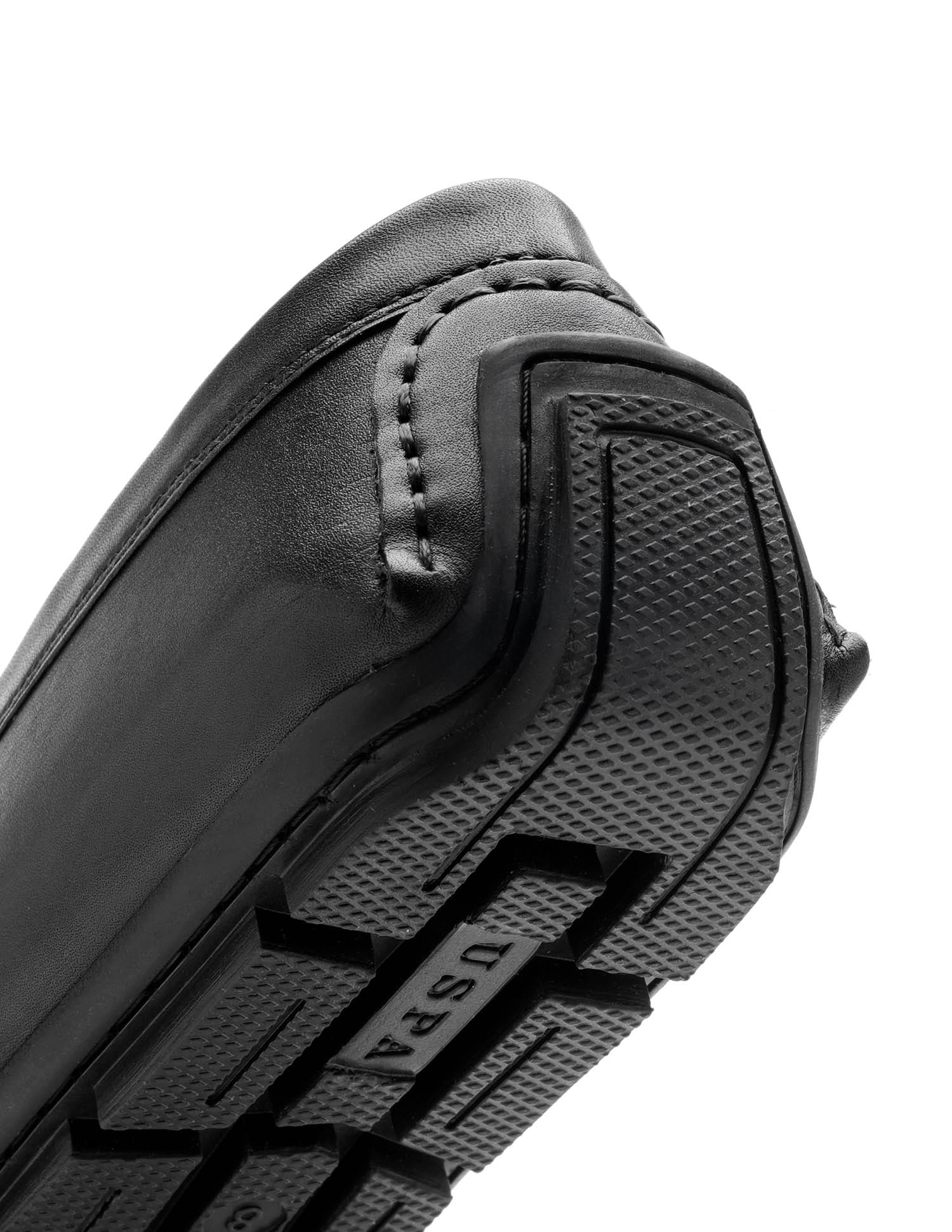 Men Astian Solid Loafers Black - U.S. Polo Assn. India | Large