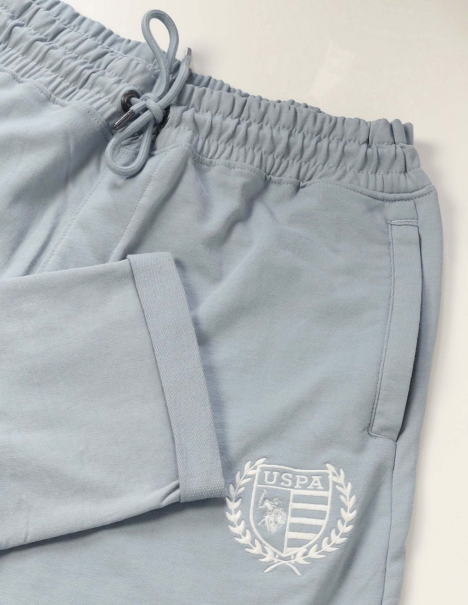 Mid Rise Regular Fit Track Pants Light Grey - U.S. POLO ASSN. | Large