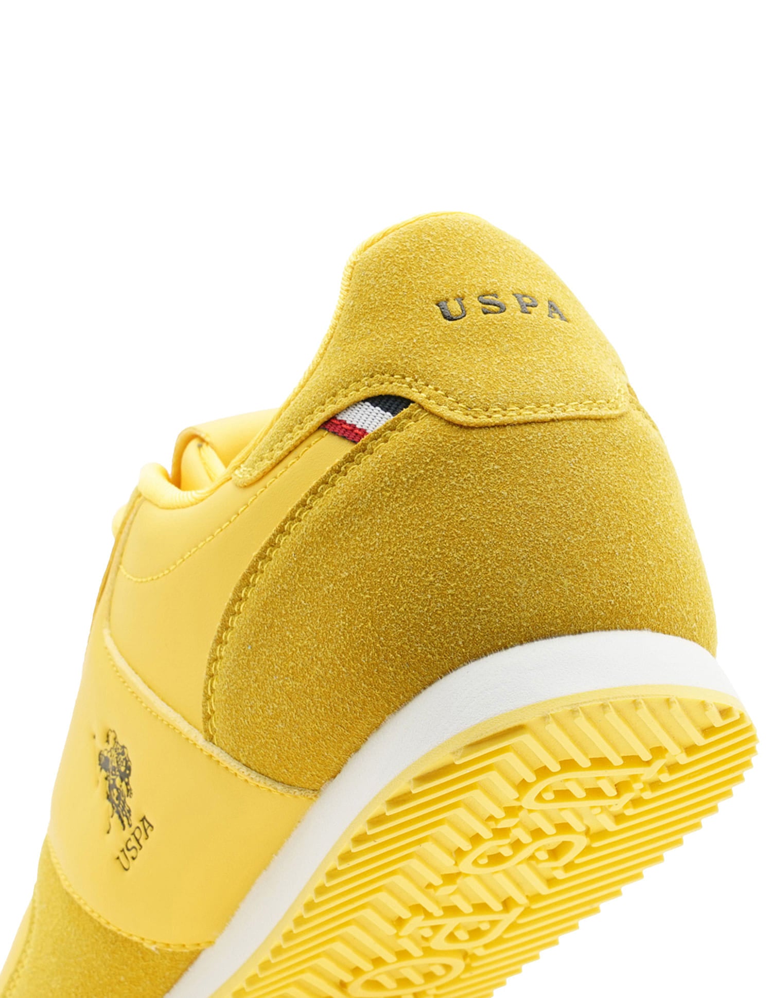 Men Sorrento Yellow Retro Sneakers Yellow - U.S. Polo Assn. India | Large