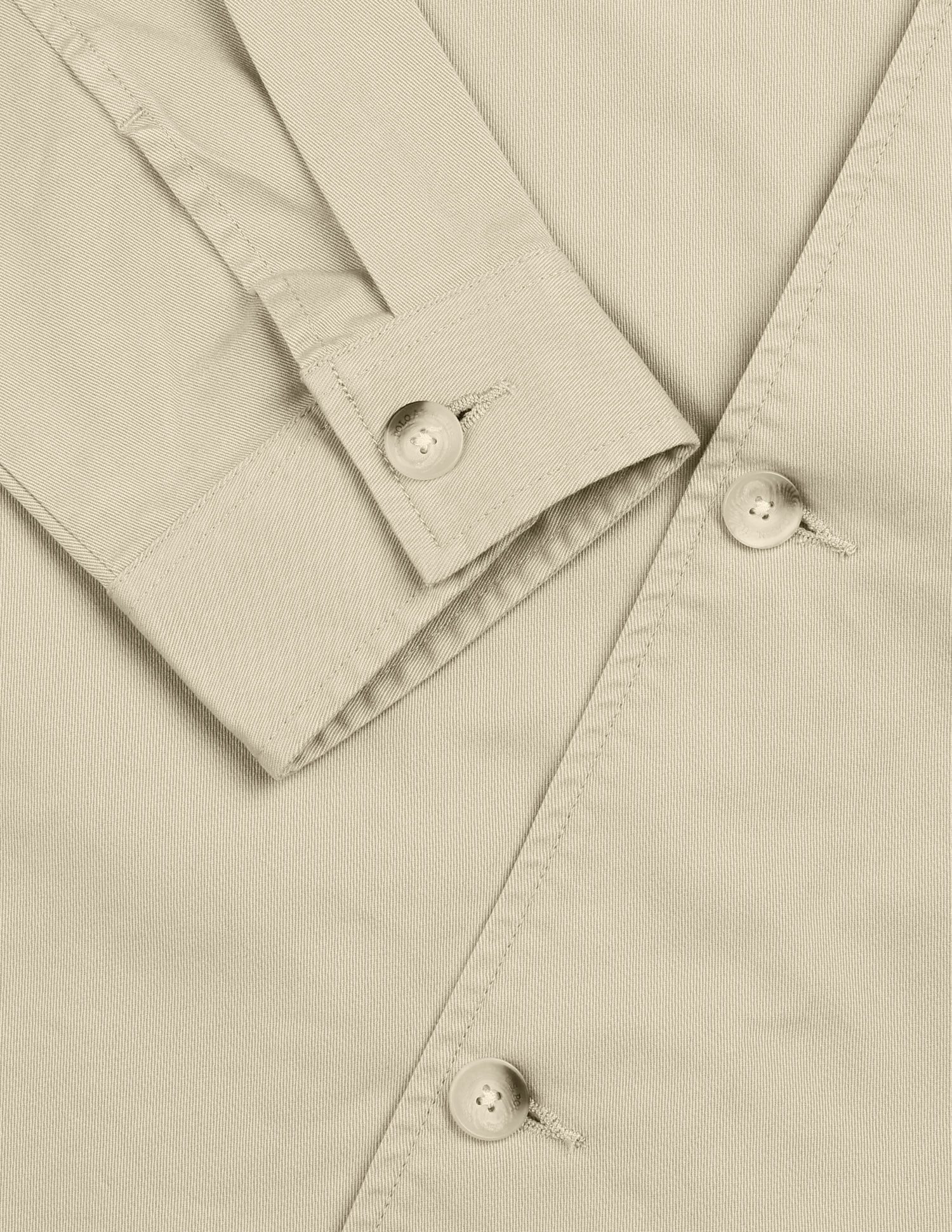 Solid Regular Fit Shacket Khaki - U.S. Polo Assn. India | Large